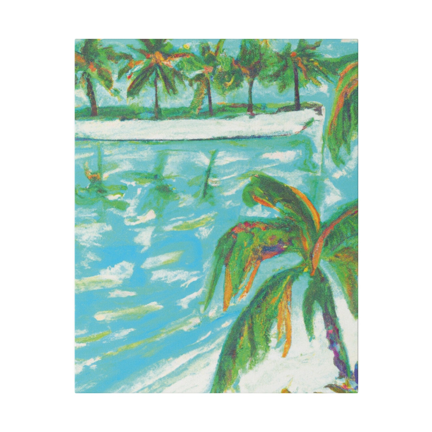 7103O - Bahamas Ocean Painting Print | Bahamas | Ocean | Beach | Poster | Home Decor | Wall Art | Canvas