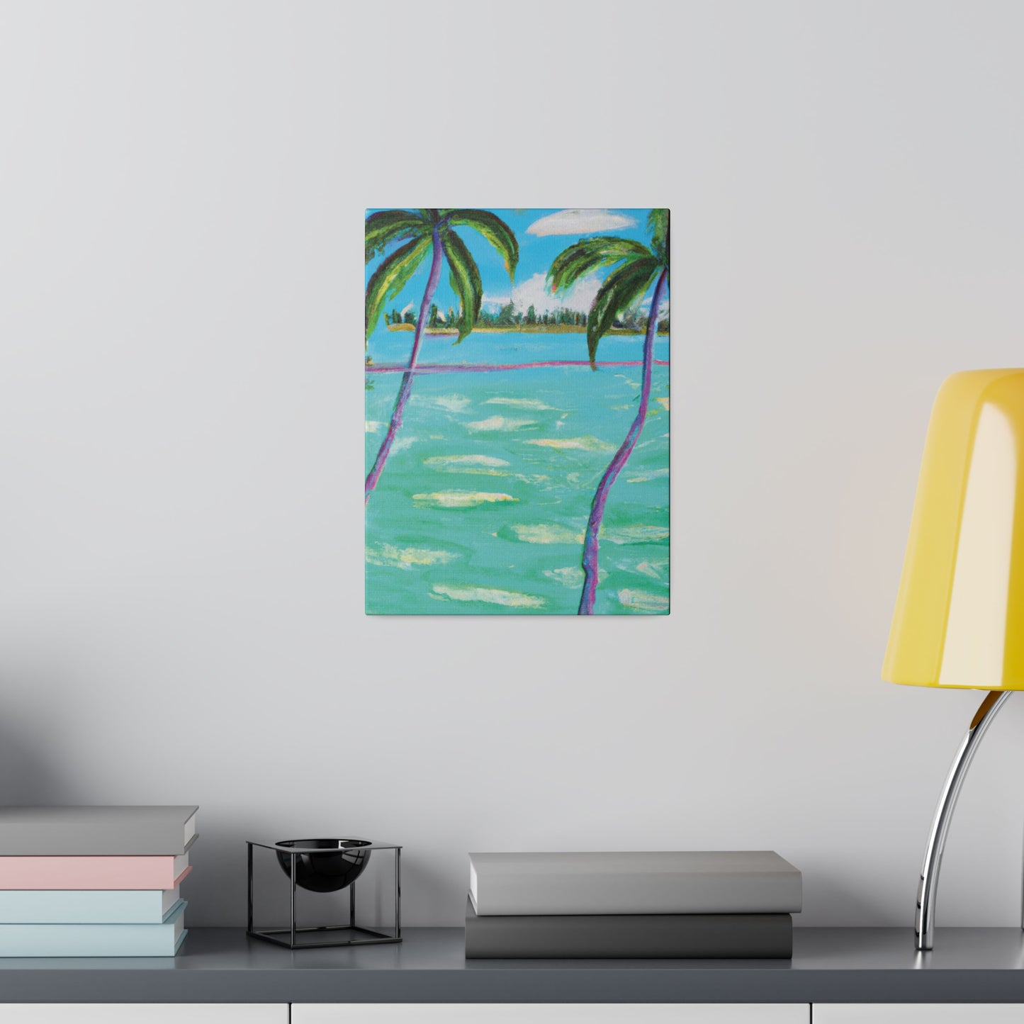 4451X - Bahamas Ocean Painting Print | Bahamas | Ocean | Beach | Poster | Home Decor | Wall Art | Canvas