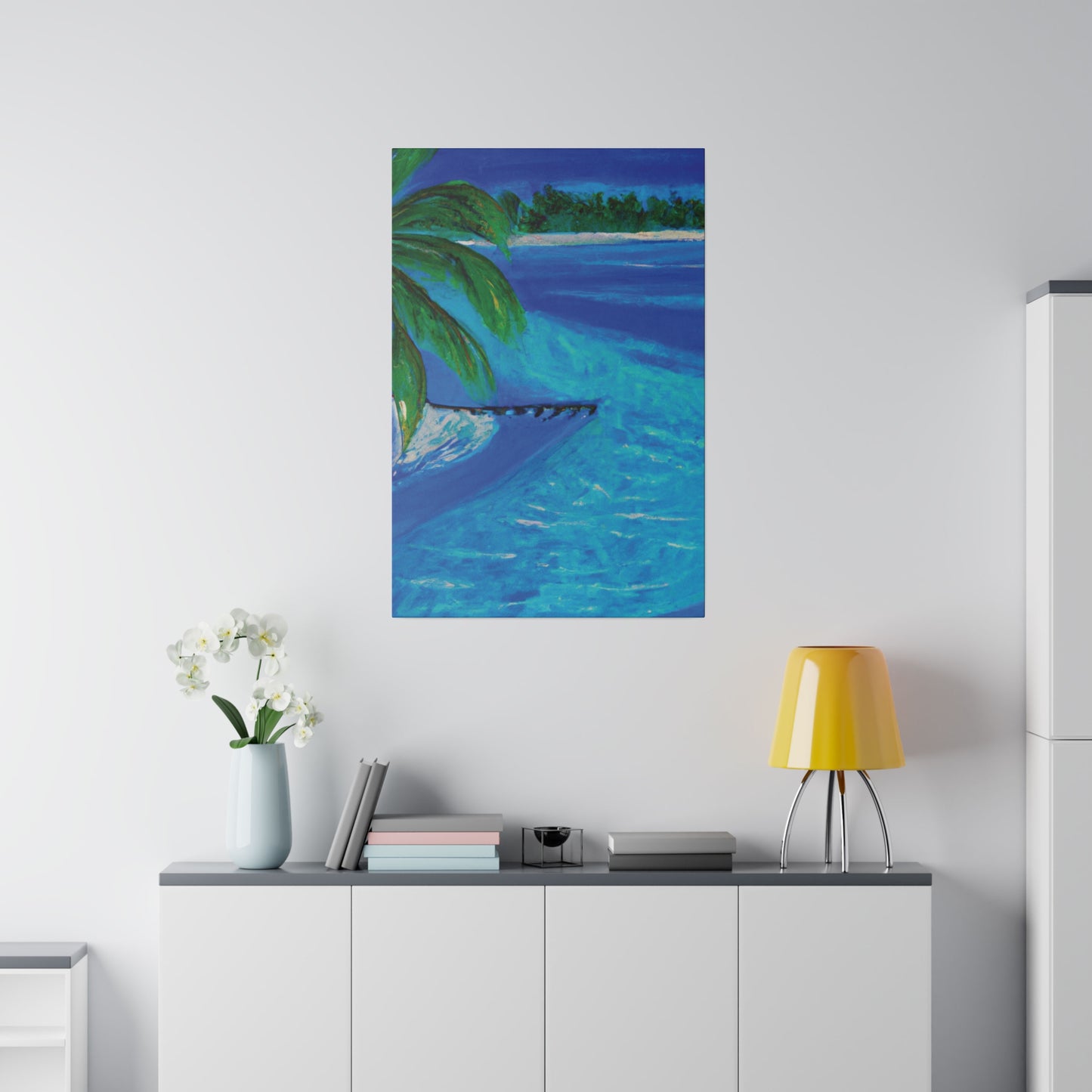 3145T - Bahamas Ocean Painting Print | Bahamas | Ocean | Beach | Poster | Home Decor | Wall Art | Canvas