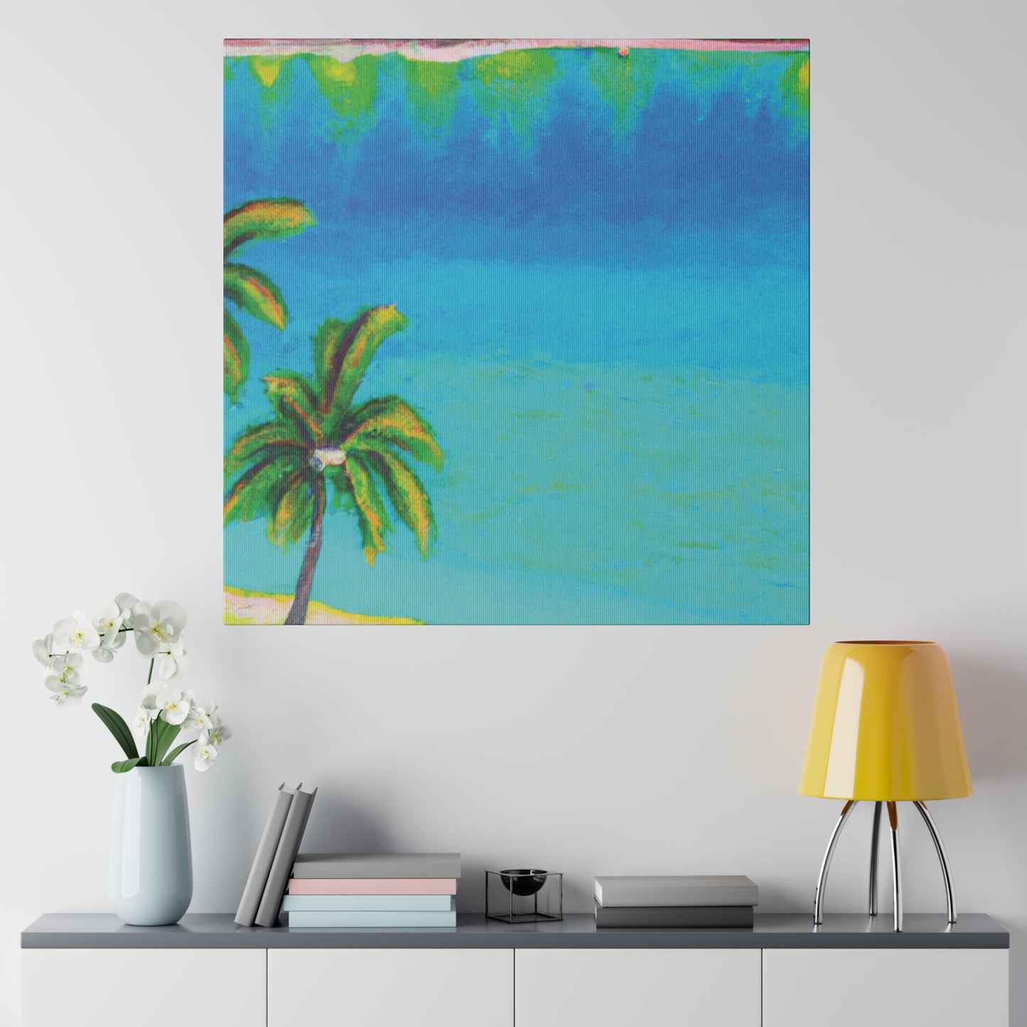 6816J - Bahamas Ocean Painting Print | Bahamas | Ocean | Beach | Poster | Home Decor | Wall Art | Canvas