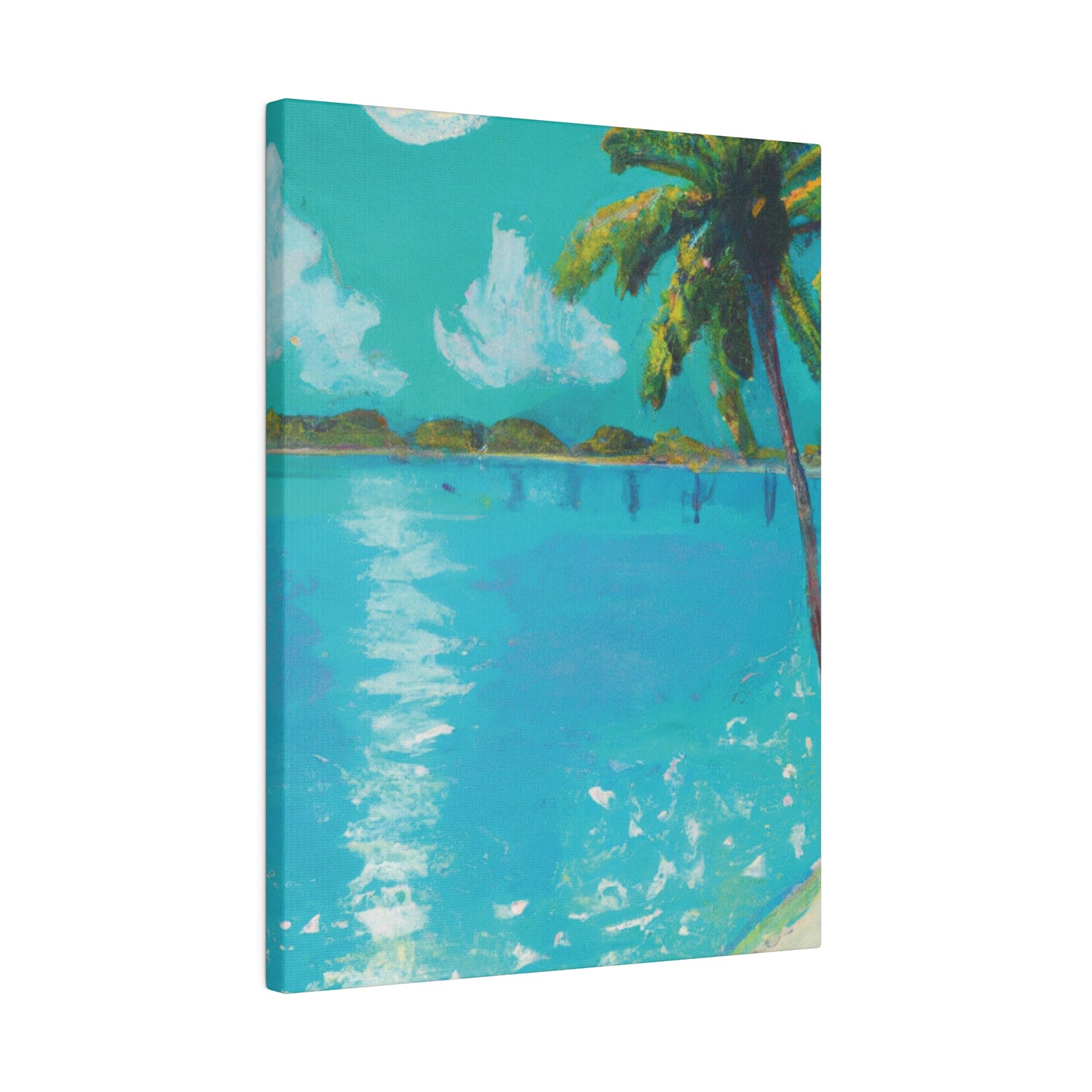 2483G - Bahamas Ocean Painting Print | Bahamas | Ocean | Beach | Poster | Home Decor | Wall Art | Canvas