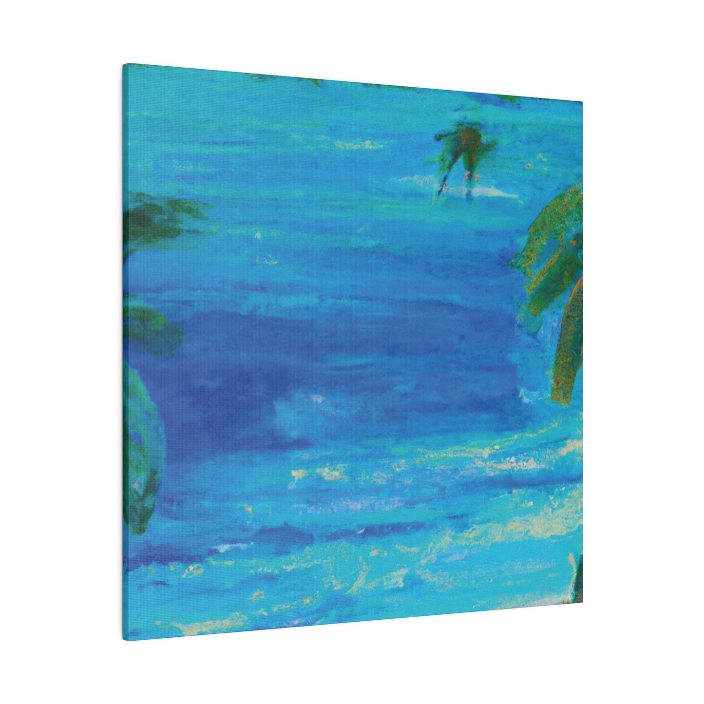 5105Q - Bahamas Ocean Painting Print | Bahamas | Ocean | Beach | Poster | Home Decor | Wall Art | Canvas