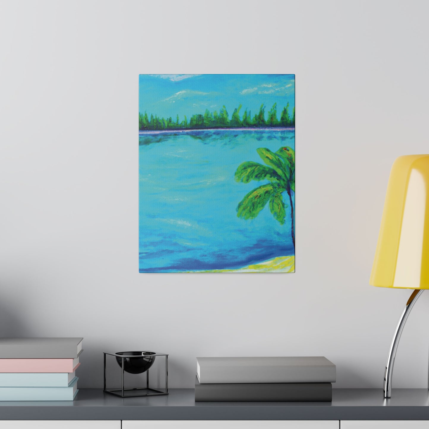 7122L - Bahamas Ocean Painting Print | Bahamas | Ocean | Beach | Poster | Home Decor | Wall Art | Canvas