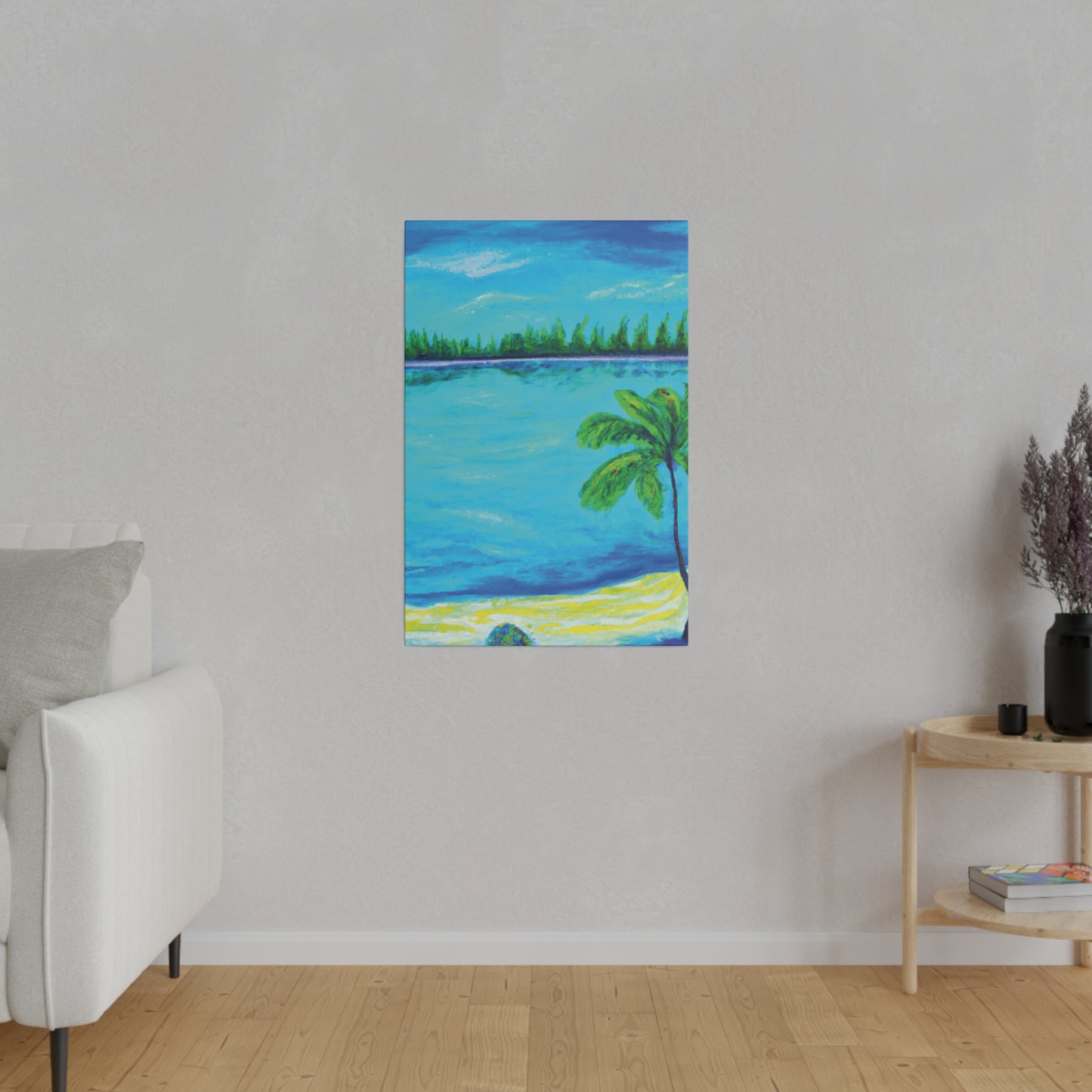 7122L - Bahamas Ocean Painting Print | Bahamas | Ocean | Beach | Poster | Home Decor | Wall Art | Canvas