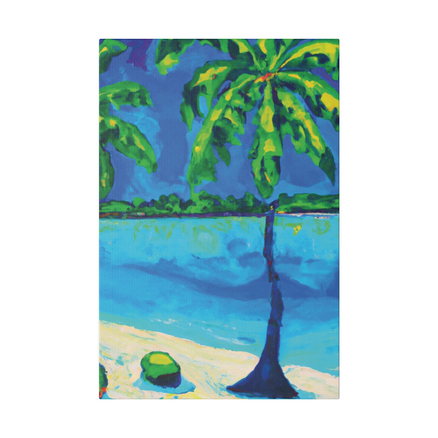 7381V - Bahamas Ocean Painting Print | Bahamas | Ocean | Beach | Poster | Home Decor | Wall Art | Canvas