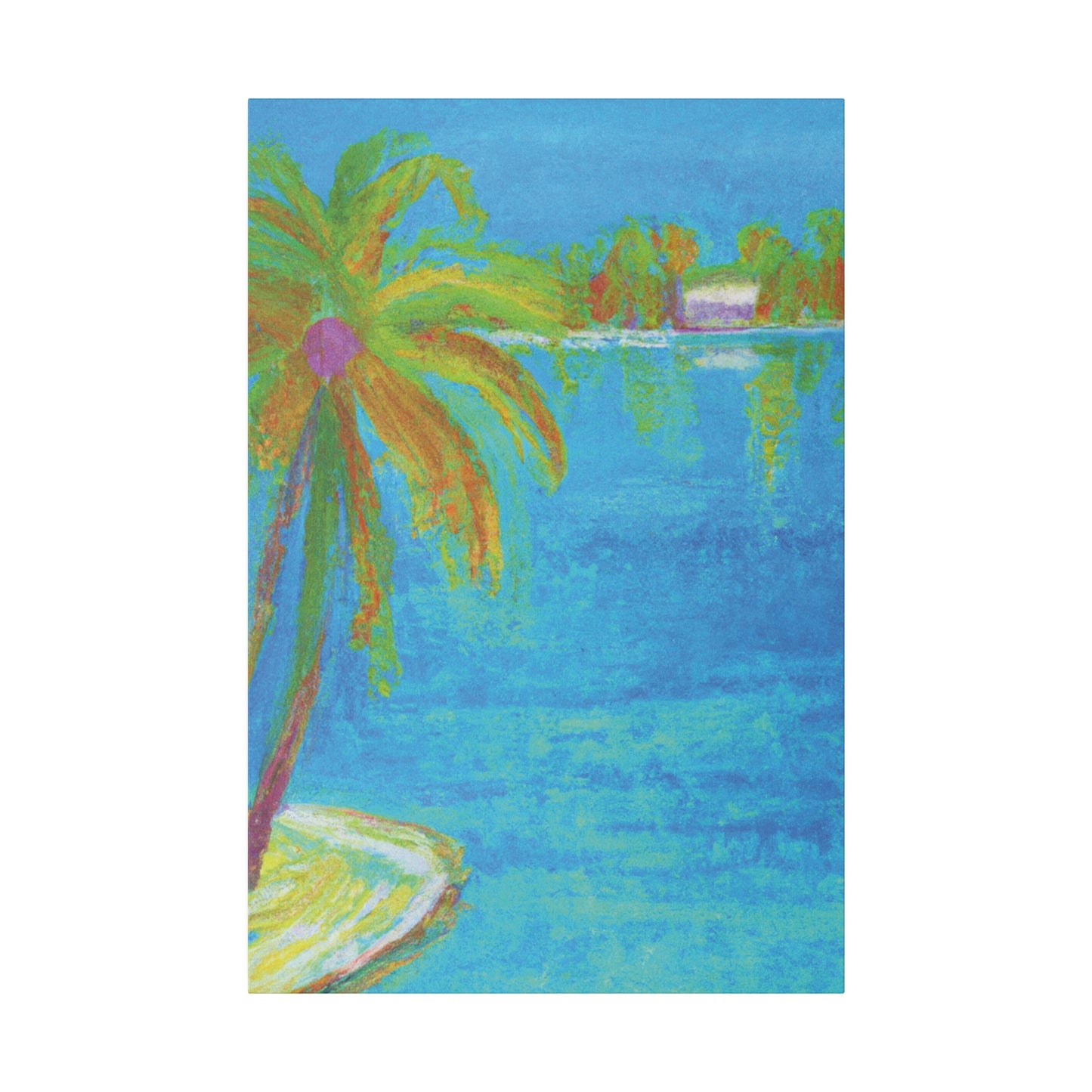 7245E - Bahamas Ocean Painting Print | Bahamas | Ocean | Beach | Poster | Home Decor | Wall Art | Canvas