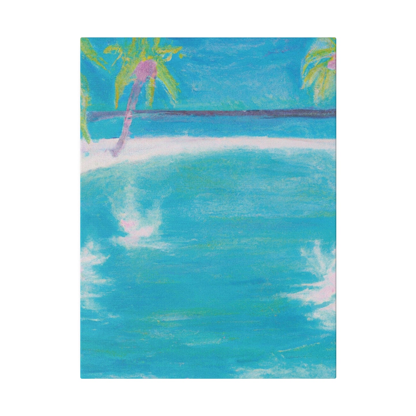 8348G - Bahamas Ocean Painting Print | Bahamas | Ocean | Beach | Poster | Home Decor | Wall Art | Canvas