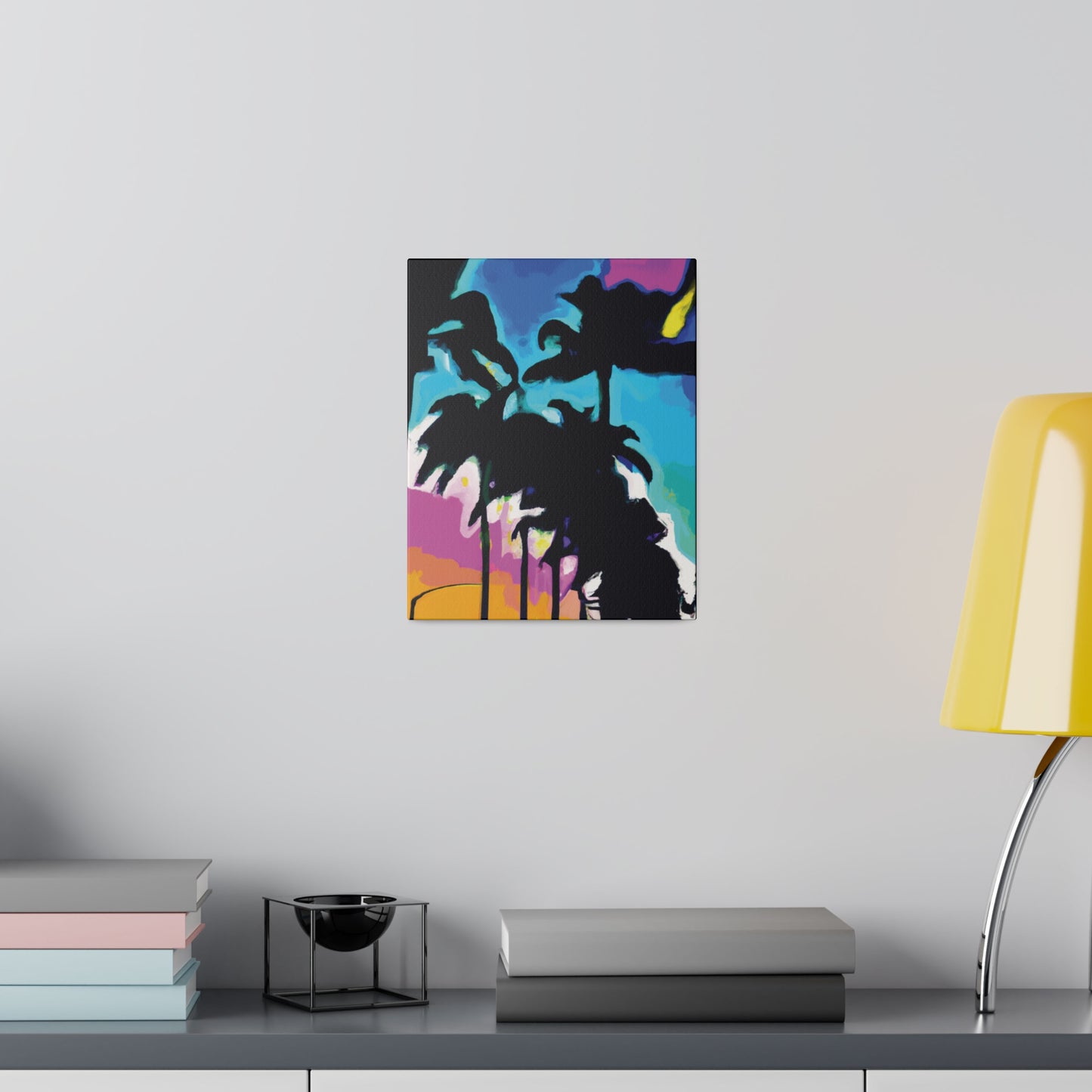 1893Z - Miami Beach Sunset Painting Print | Miami | Beach | Sunset | Poster | Home Decor | Wall Art | Canvas