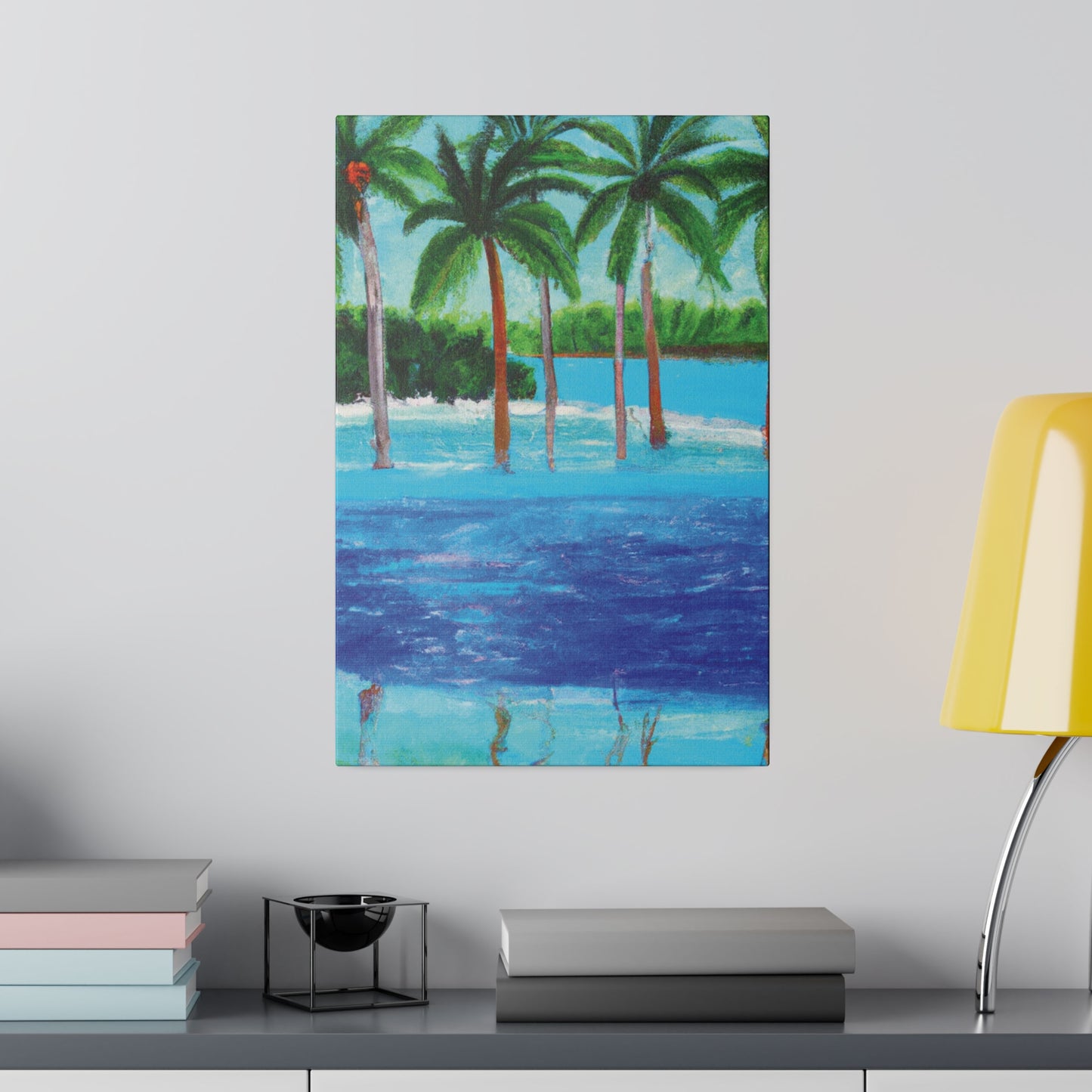 4563X - Bahamas Ocean Painting Print | Bahamas | Ocean | Beach | Poster | Home Decor | Wall Art | Canvas