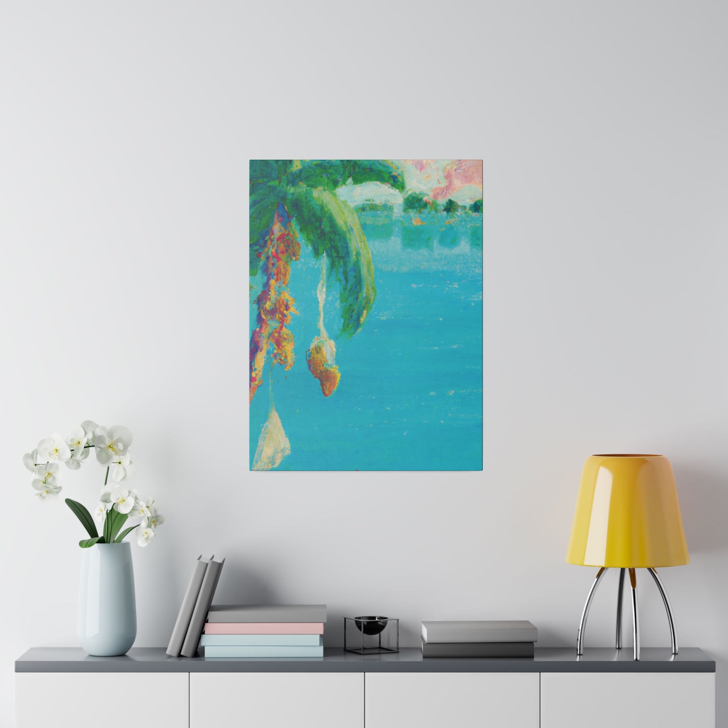 7357A - Bahamas Ocean Painting Print | Bahamas | Ocean | Beach | Poster | Home Decor | Wall Art | Canvas