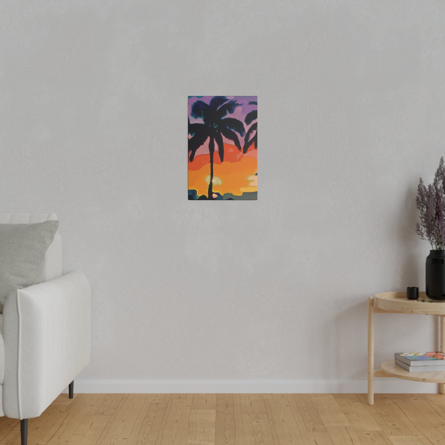 7875Z - Miami Beach Sunset Painting Print | Miami | Beach | Sunset | Poster | Home Decor | Wall Art | Canvas