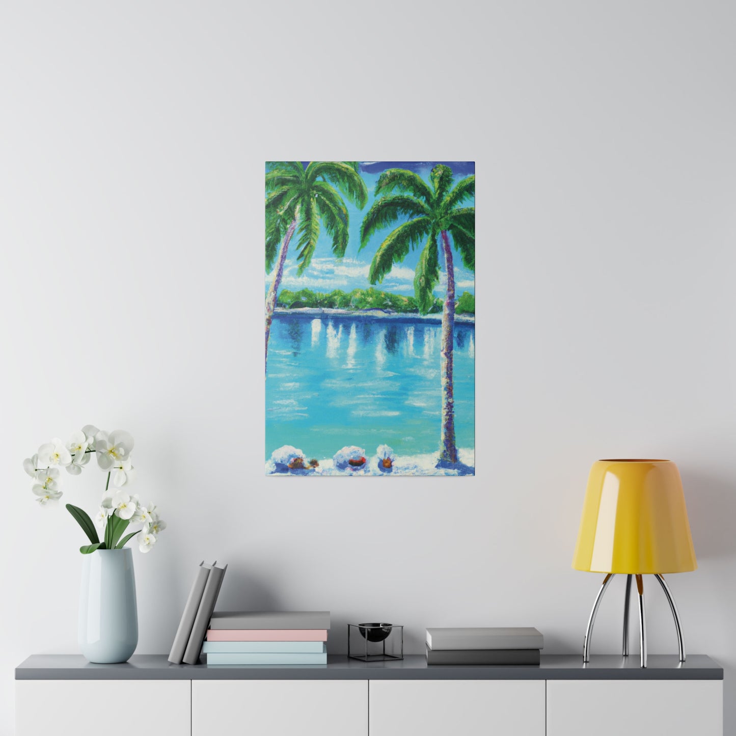 4482N - Bahamas Ocean Painting Print | Bahamas | Ocean | Beach | Poster | Home Decor | Wall Art | Canvas