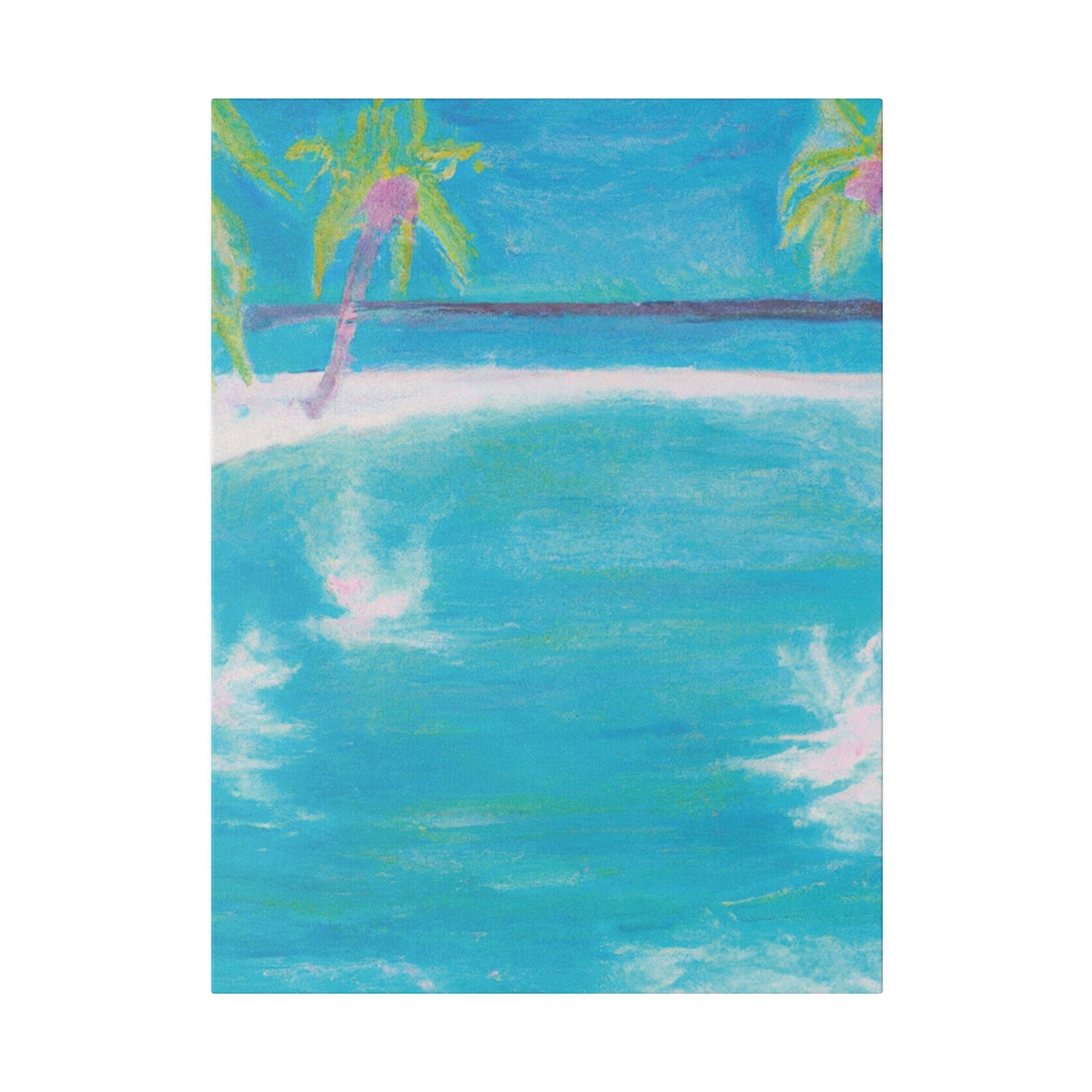 8348G - Bahamas Ocean Painting Print | Bahamas | Ocean | Beach | Poster | Home Decor | Wall Art | Canvas