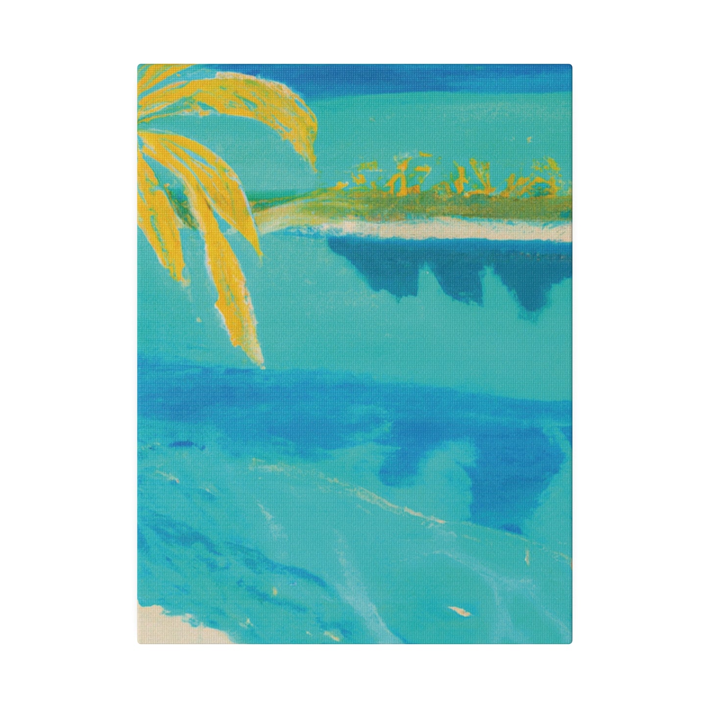 9110Q - Bahamas Ocean Painting Print | Bahamas | Ocean | Beach | Poster | Home Decor | Wall Art | Canvas