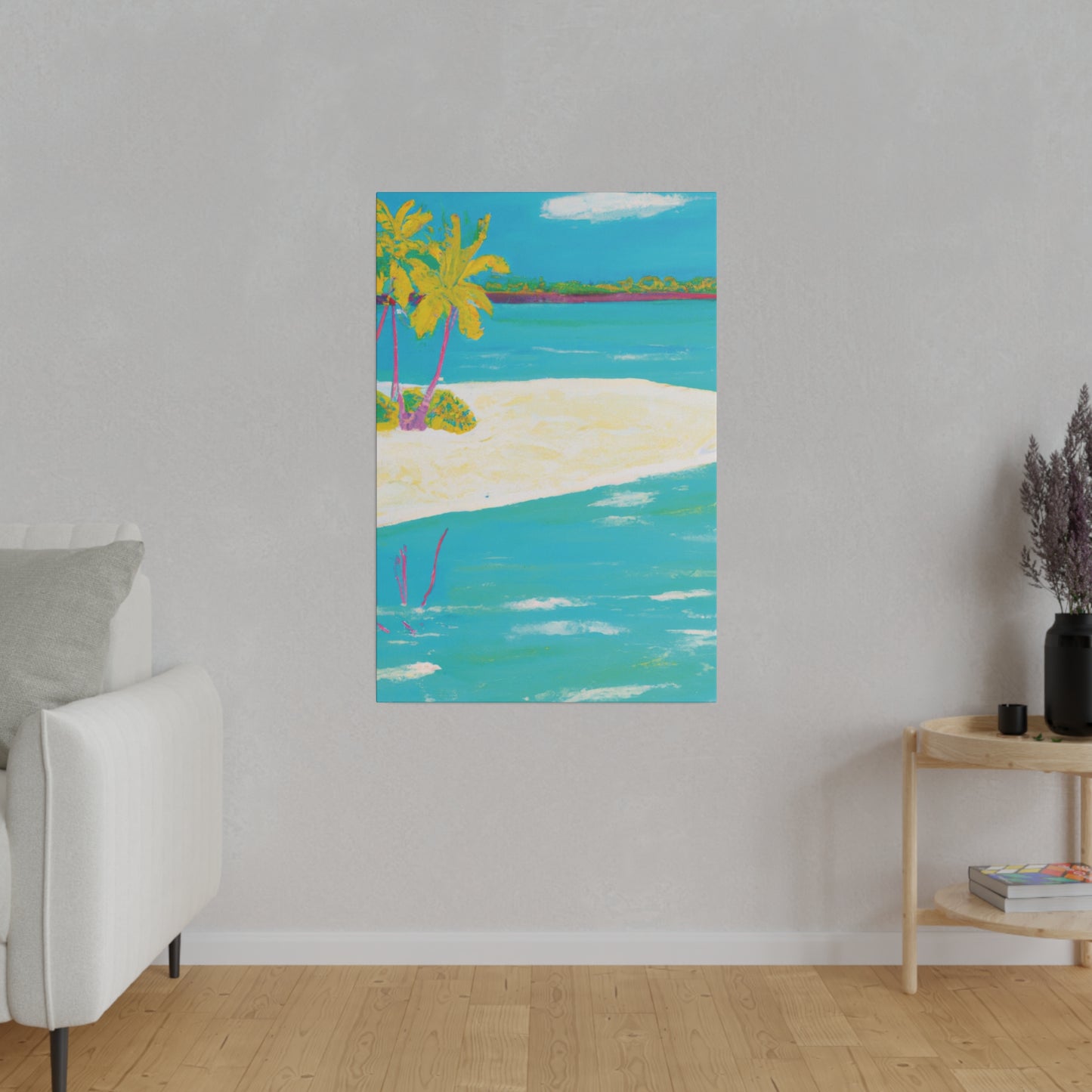 6308B - Bahamas Ocean Painting Print | Bahamas | Ocean | Beach | Poster | Home Decor | Wall Art | Canvas