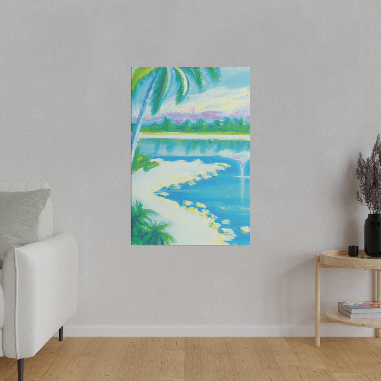 4501F - Bahamas Ocean Painting Print | Bahamas | Ocean | Beach | Poster | Home Decor | Wall Art | Canvas