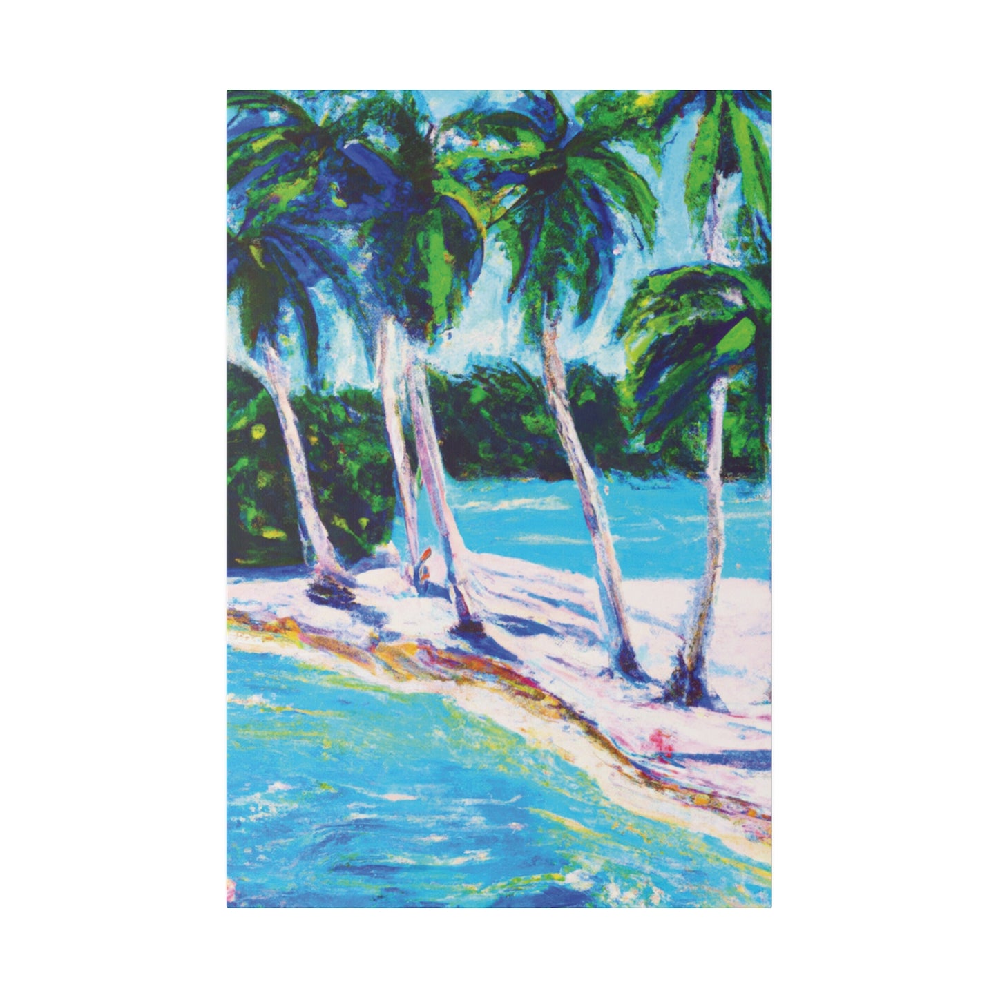 4567L - Bahamas Ocean Painting Print | Bahamas | Ocean | Beach | Poster | Home Decor | Wall Art | Canvas