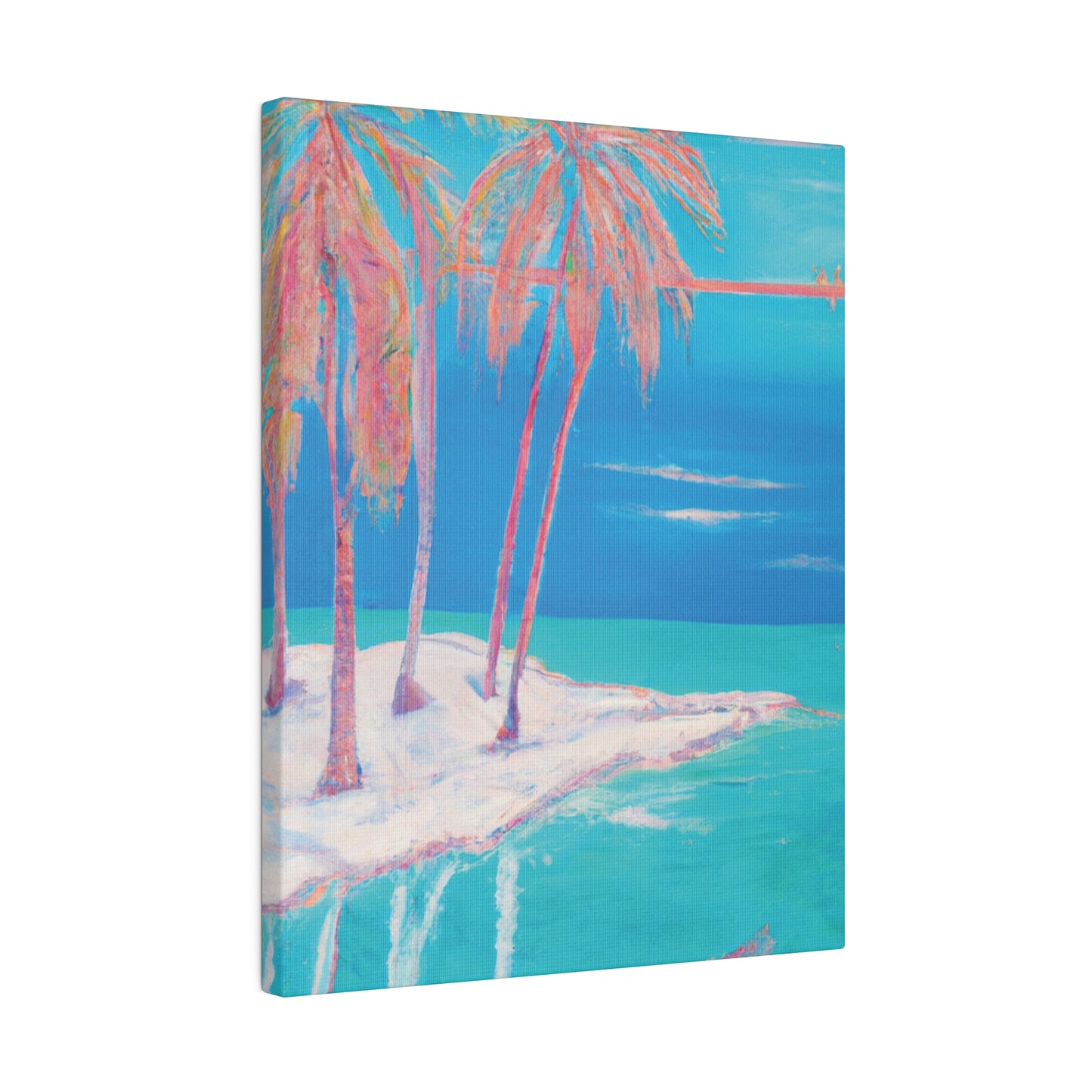 3162K - Bahamas Ocean Painting Print | Bahamas | Ocean | Beach | Poster | Home Decor | Wall Art | Canvas