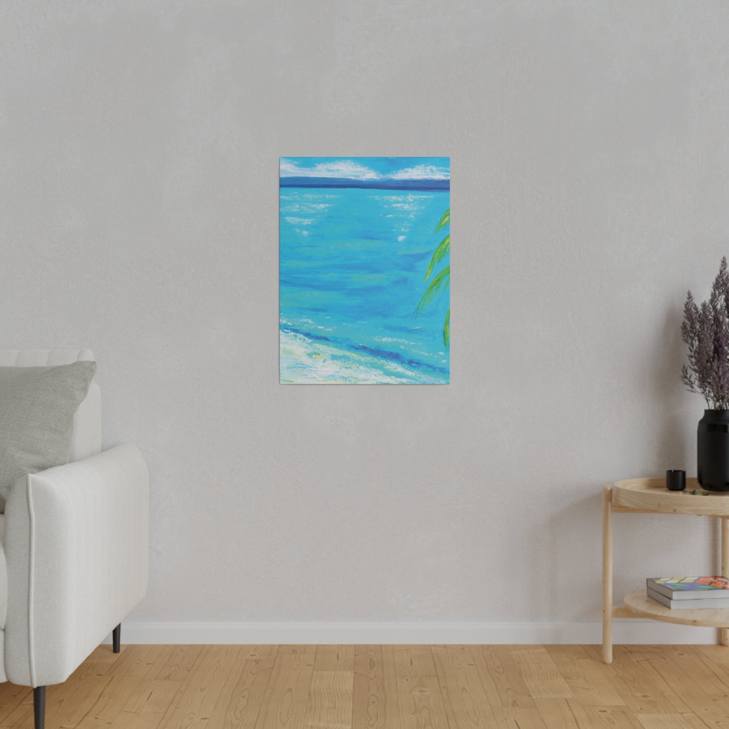 8858N - Bahamas Ocean Painting Print | Bahamas | Ocean | Beach | Poster | Home Decor | Wall Art | Canvas