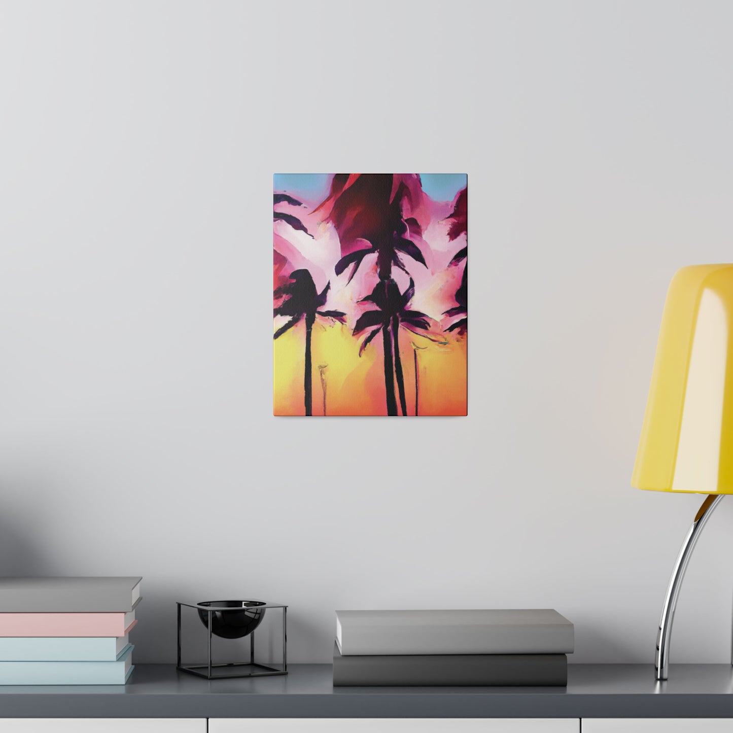 4536X - Miami Beach Sunset Painting Print | Miami | Beach | Sunset | Poster | Home Decor | Wall Art | Canvas