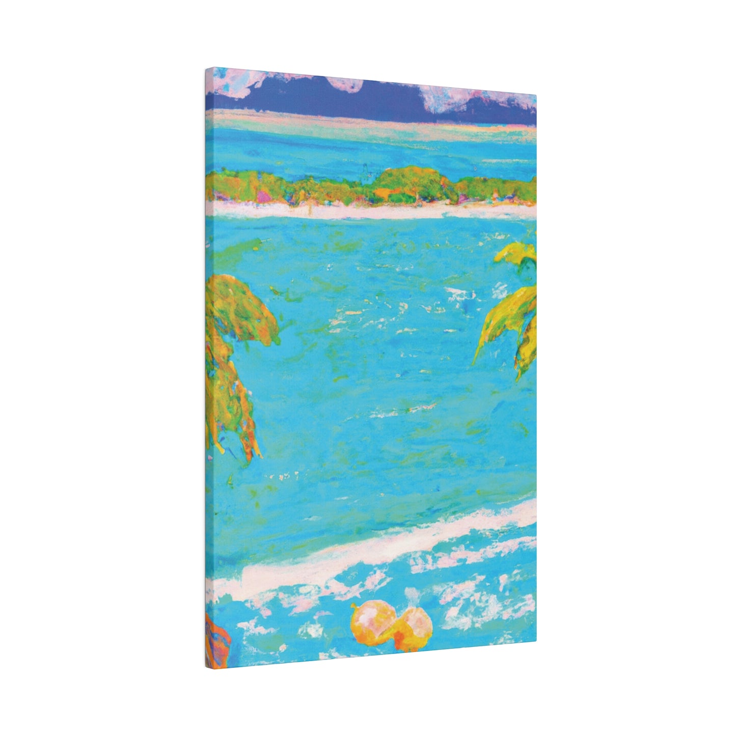 4783Z - Bahamas Ocean Painting Print | Bahamas | Ocean | Beach | Poster | Home Decor | Wall Art | Canvas