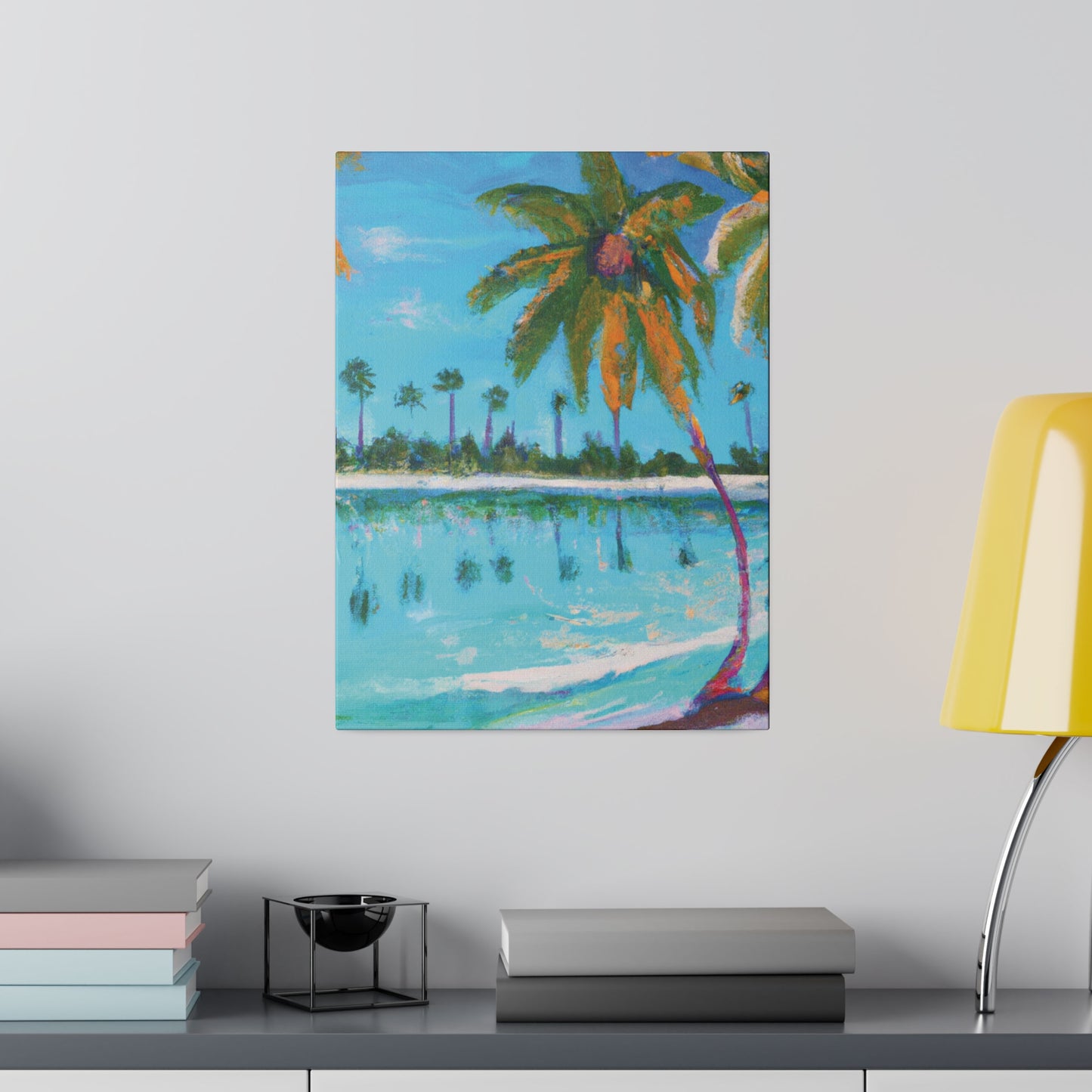 8723S - Bahamas Ocean Painting Print | Bahamas | Ocean | Beach | Poster | Home Decor | Wall Art | Canvas