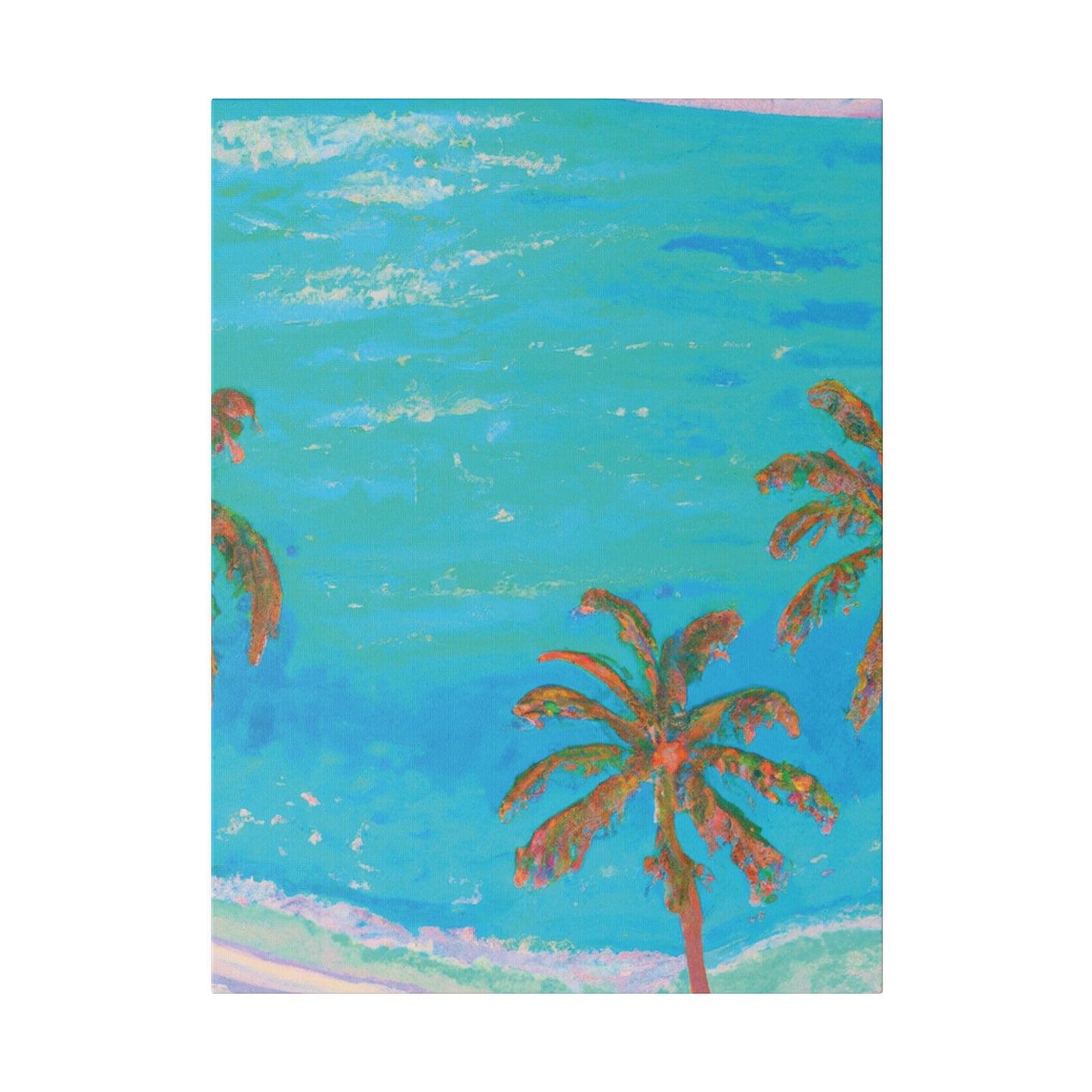 4532X - Bahamas Ocean Painting Print | Bahamas | Ocean | Beach | Poster | Home Decor | Wall Art | Canvas