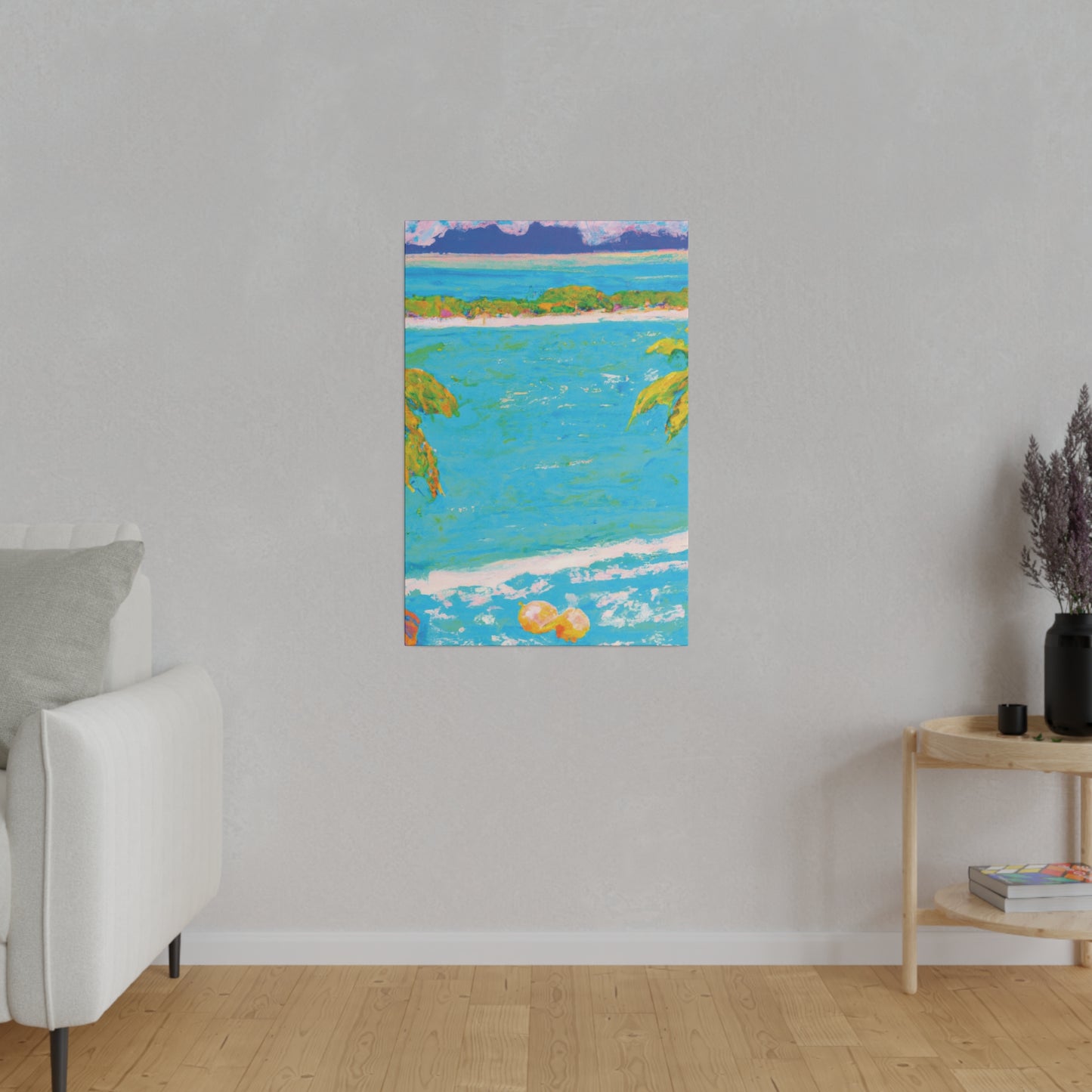 4783Z - Bahamas Ocean Painting Print | Bahamas | Ocean | Beach | Poster | Home Decor | Wall Art | Canvas