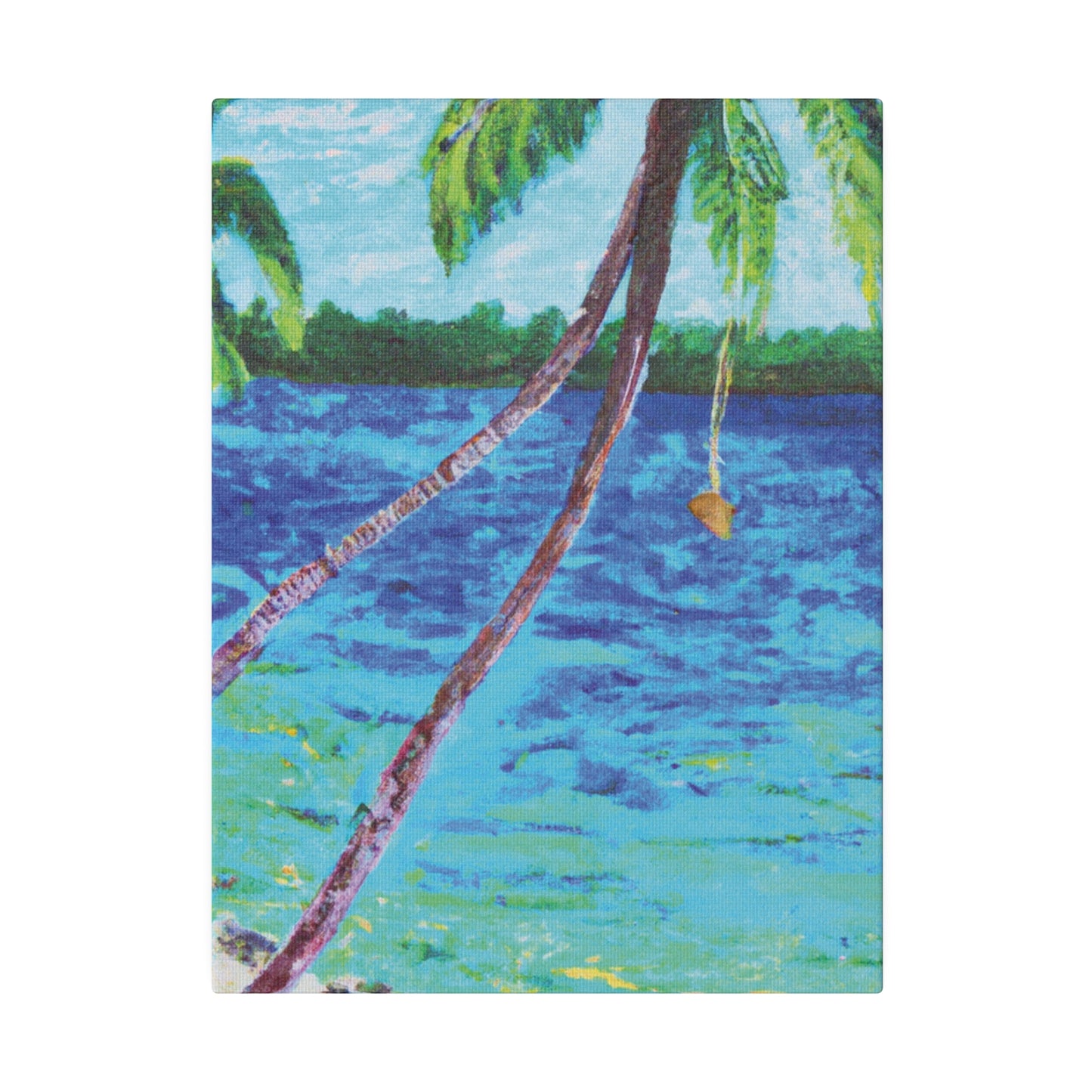 4564E - Bahamas Ocean Painting Print | Bahamas | Ocean | Beach | Poster | Home Decor | Wall Art | Canvas