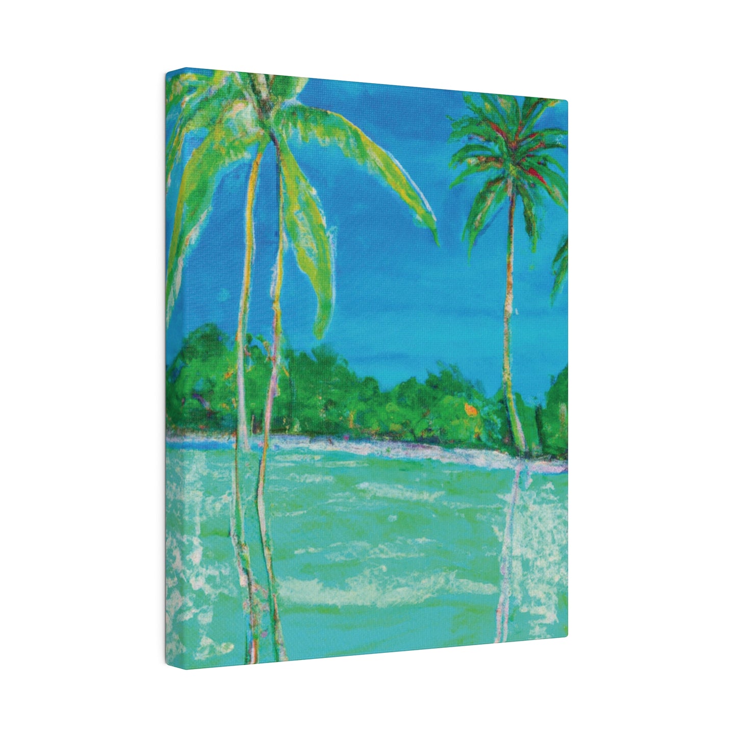 5185A - Bahamas Ocean Painting Print | Bahamas | Ocean | Beach | Poster | Home Decor | Wall Art | Canvas