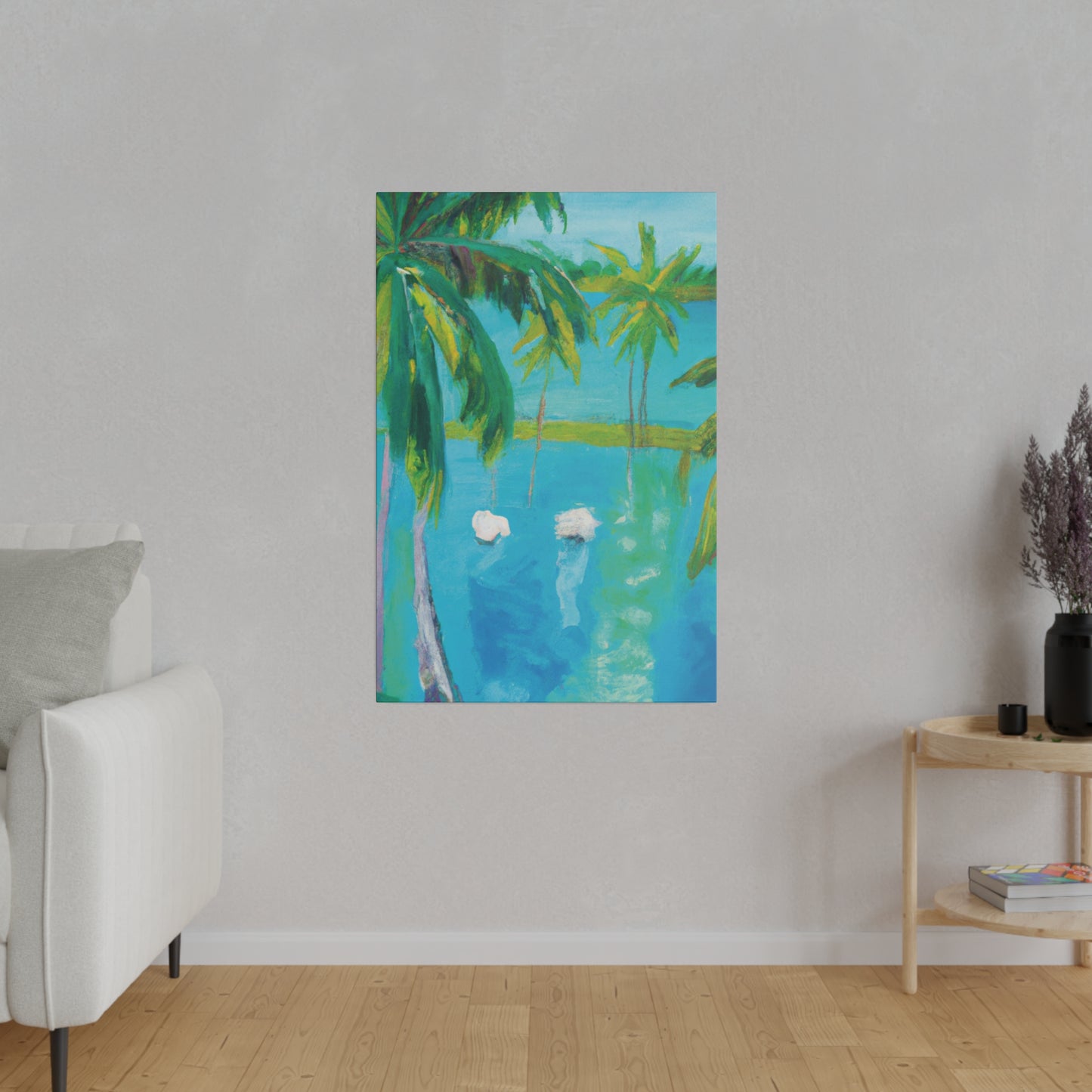 5643X - Bahamas Ocean Painting Print | Bahamas | Ocean | Beach | Poster | Home Decor | Wall Art | Canvas