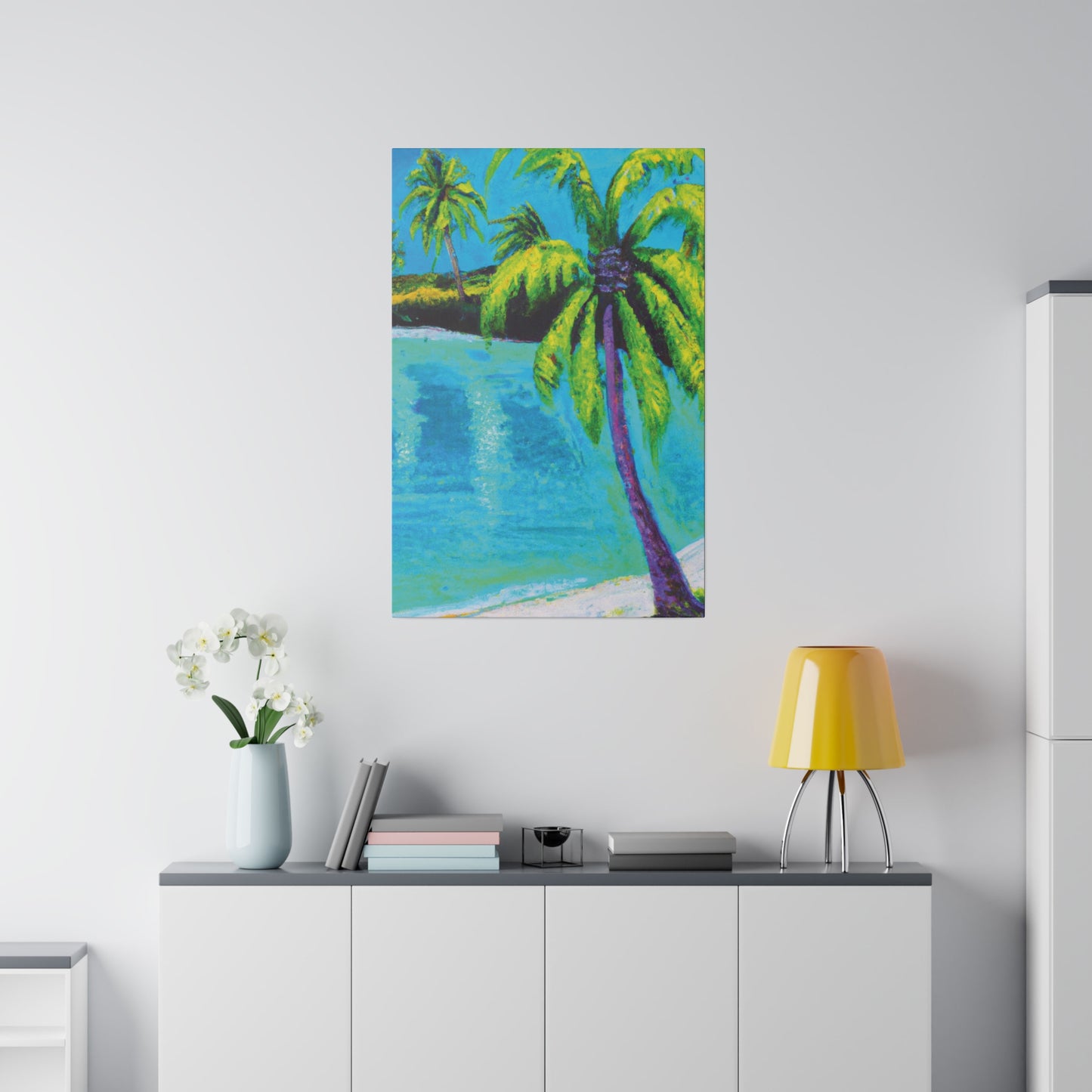 732J - Bahamas Ocean Painting Print | Bahamas | Ocean | Beach | Poster | Home Decor | Wall Art | Canvas