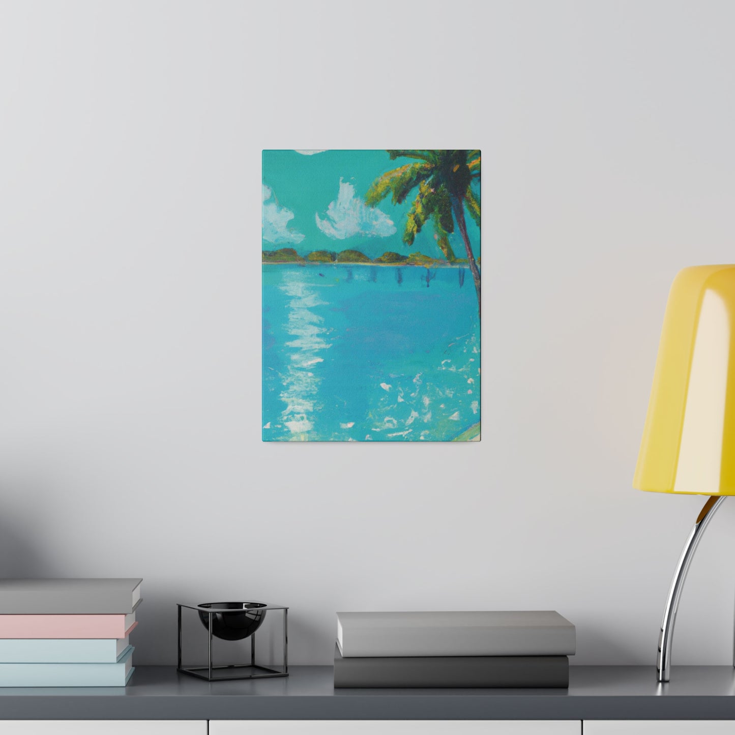 2483G - Bahamas Ocean Painting Print | Bahamas | Ocean | Beach | Poster | Home Decor | Wall Art | Canvas