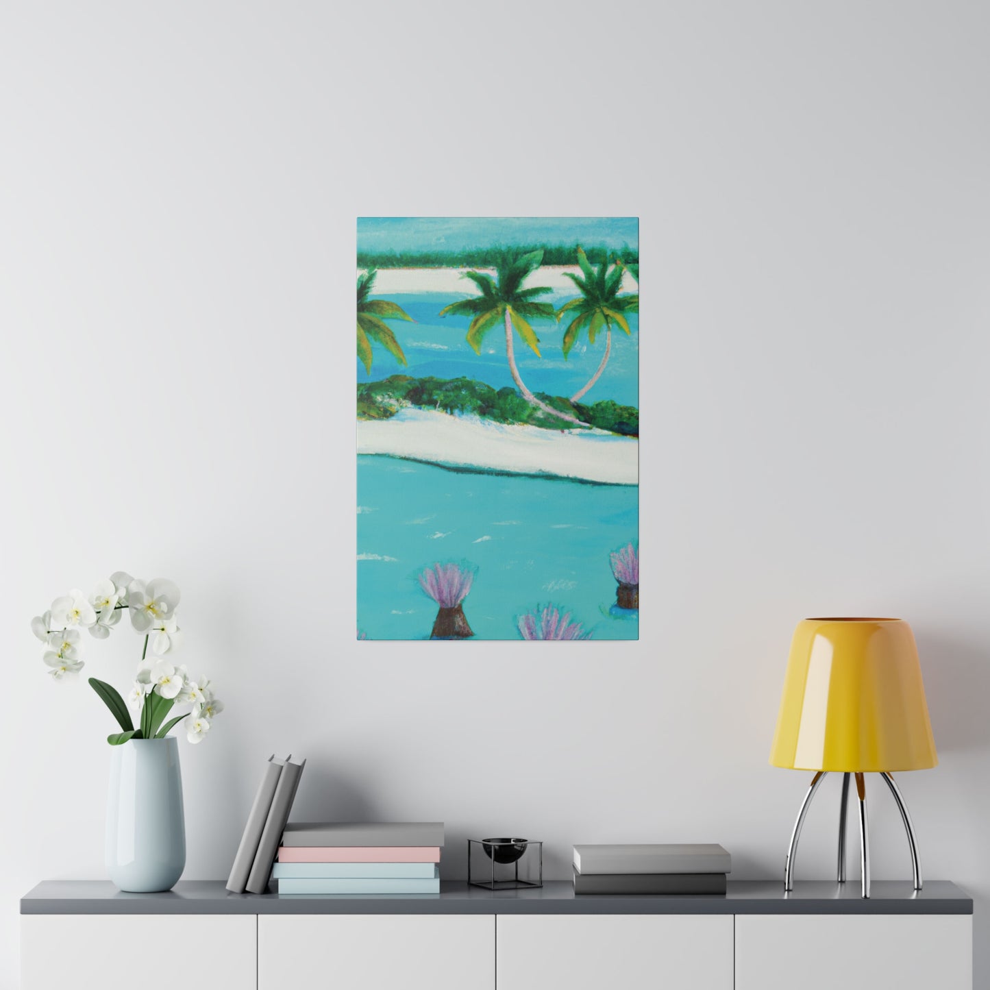 1933W - Bahamas Ocean Painting Print | Bahamas | Ocean | Beach | Poster | Home Decor | Wall Art | Canvas