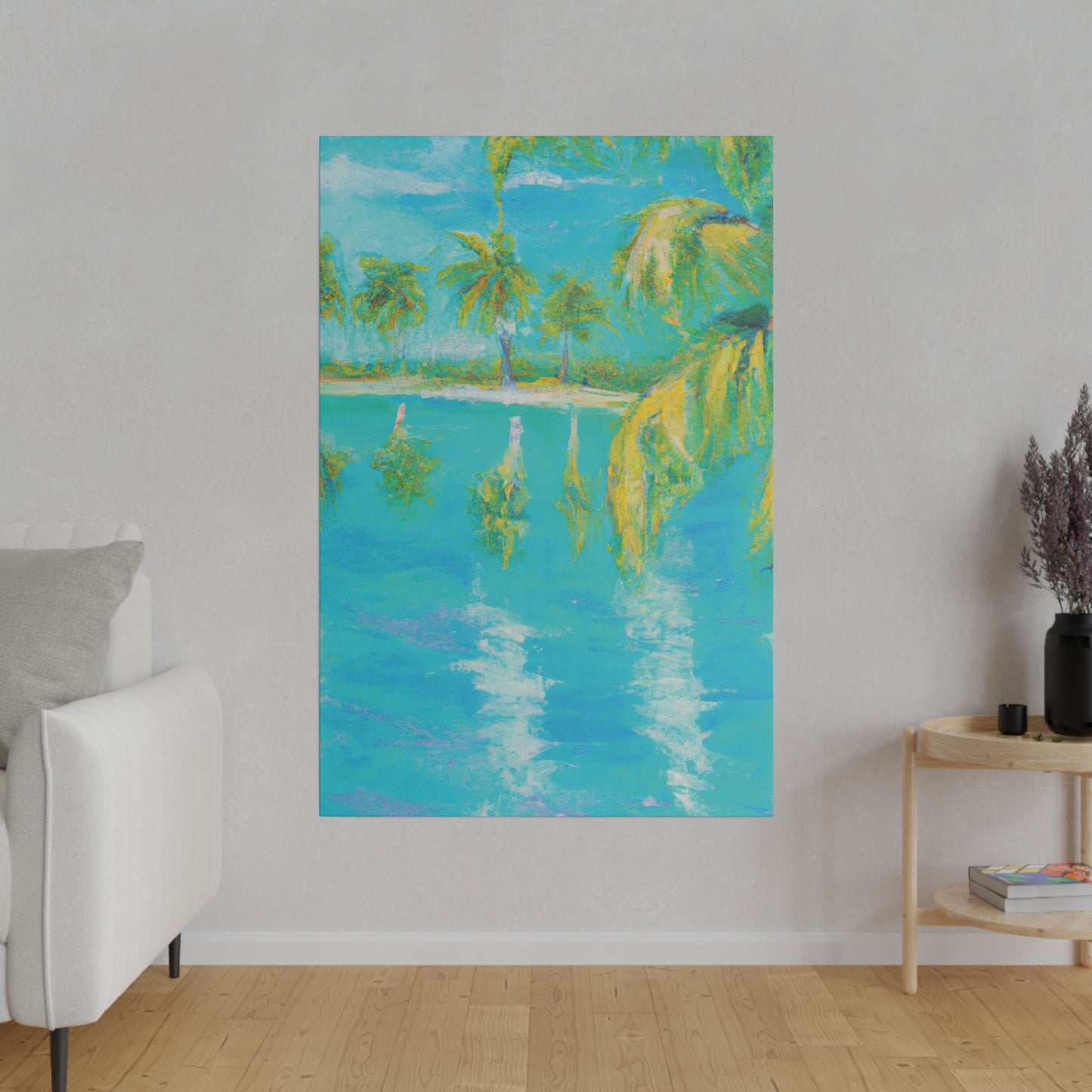 4935Q - Bahamas Ocean Painting Print | Bahamas | Ocean | Beach | Poster | Home Decor | Wall Art | Canvas