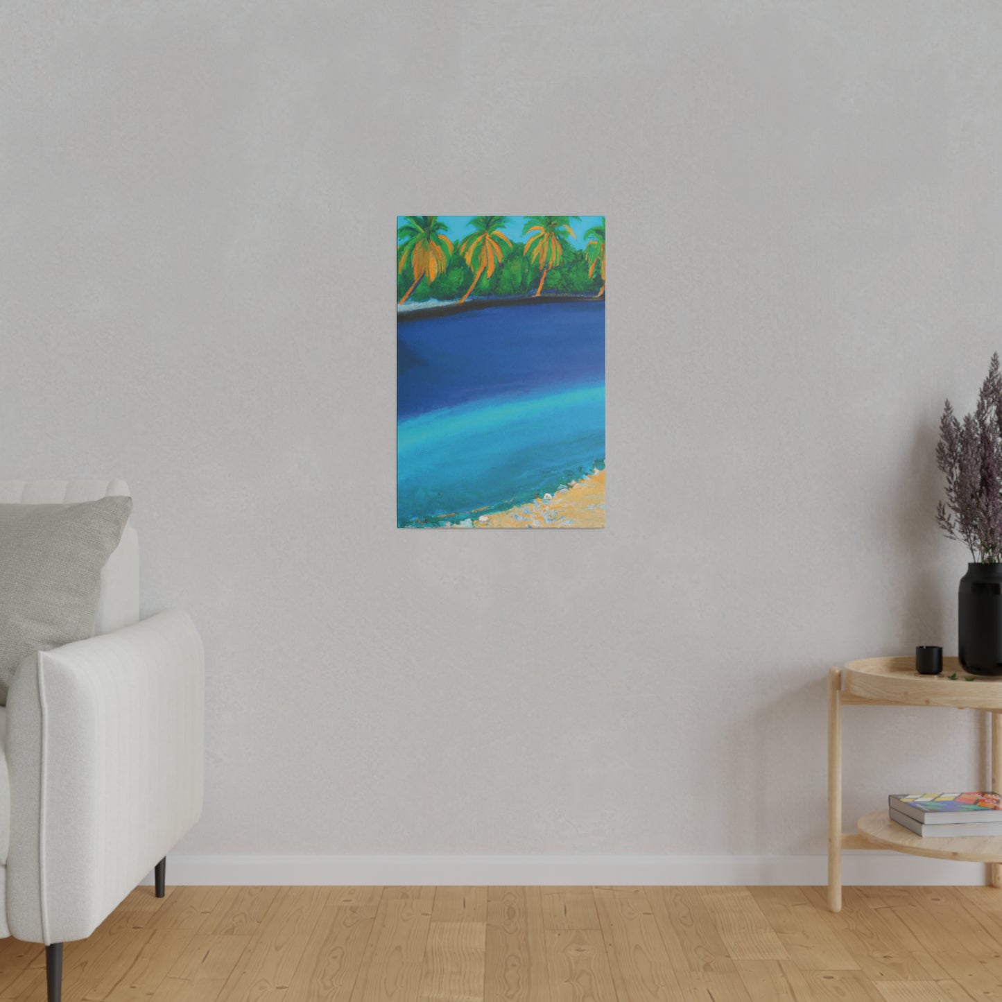 4195T - Bahamas Ocean Painting Print | Bahamas | Ocean | Beach | Poster | Home Decor | Wall Art | Canvas