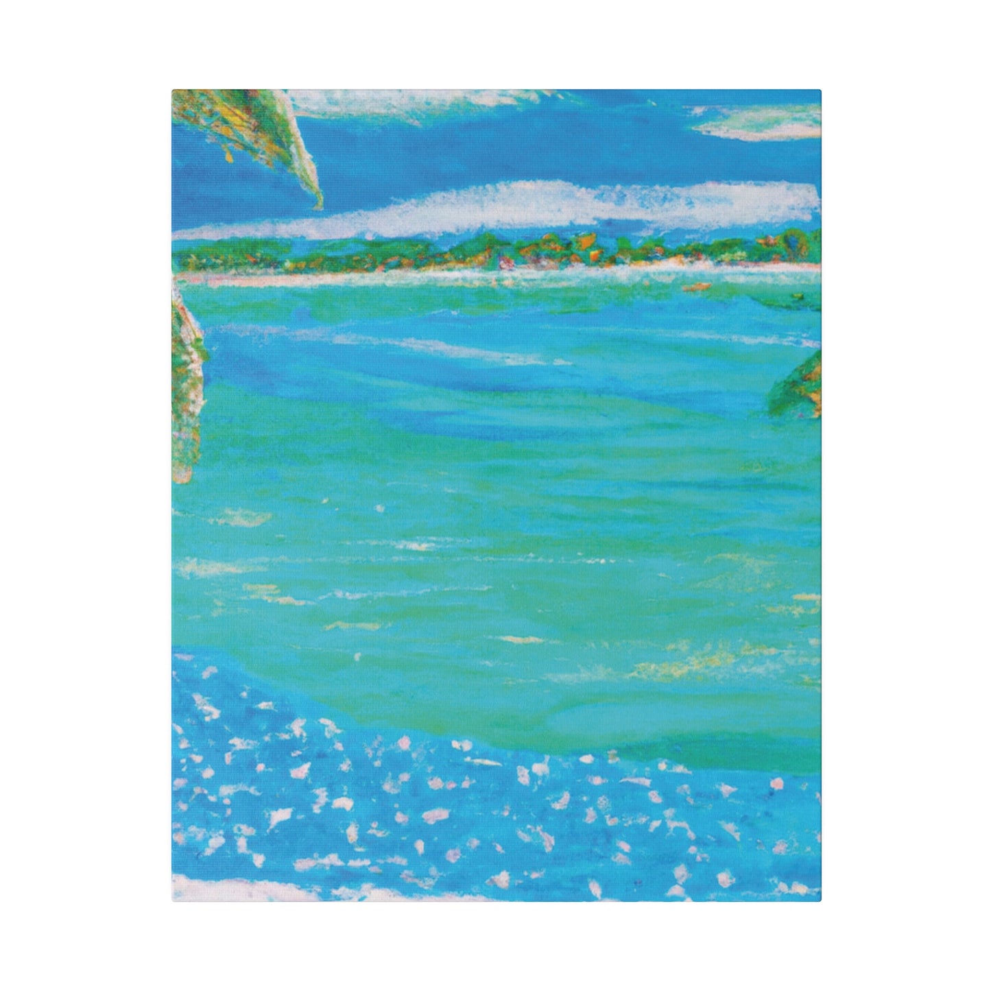 4740W - Bahamas Ocean Painting Print | Bahamas | Ocean | Beach | Poster | Home Decor | Wall Art | Canvas