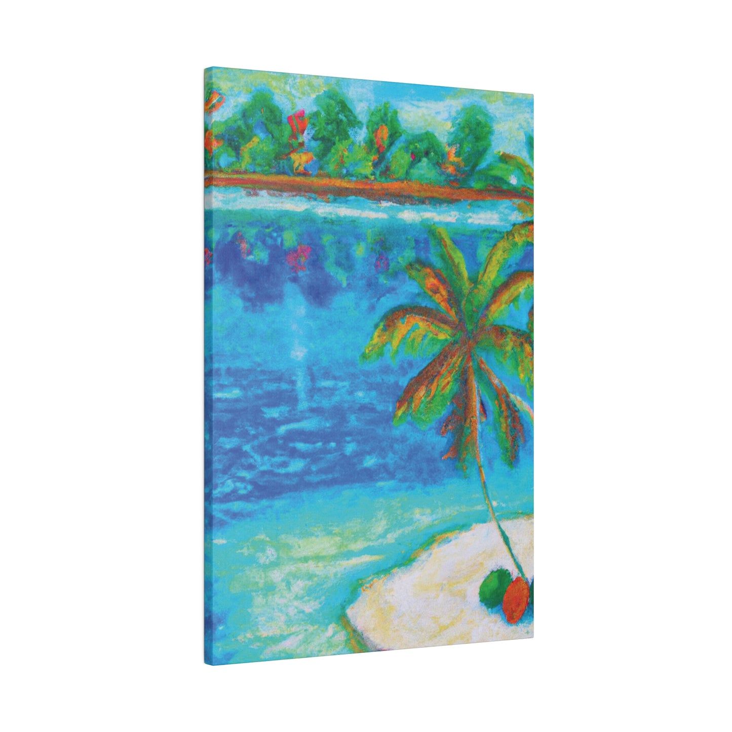 8252T - Bahamas Ocean Painting Print | Bahamas | Ocean | Beach | Poster | Home Decor | Wall Art | Canvas
