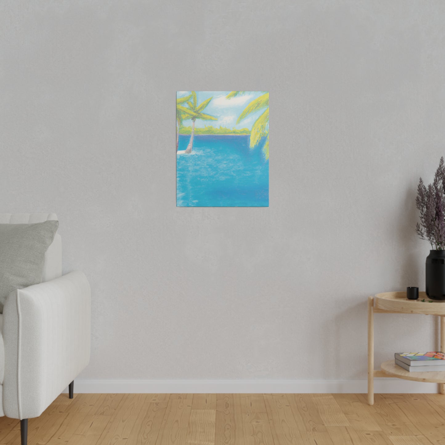 9254V - Bahamas Ocean Painting Print | Bahamas | Ocean | Beach | Poster | Home Decor | Wall Art | Canvas