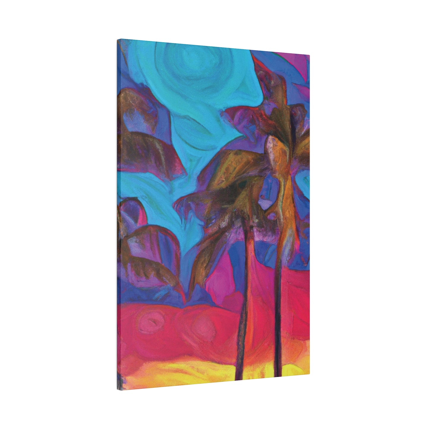 6709Z - Miami Beach Sunset Painting Print | Miami | Beach | Sunset | Poster | Home Decor | Wall Art | Canvas