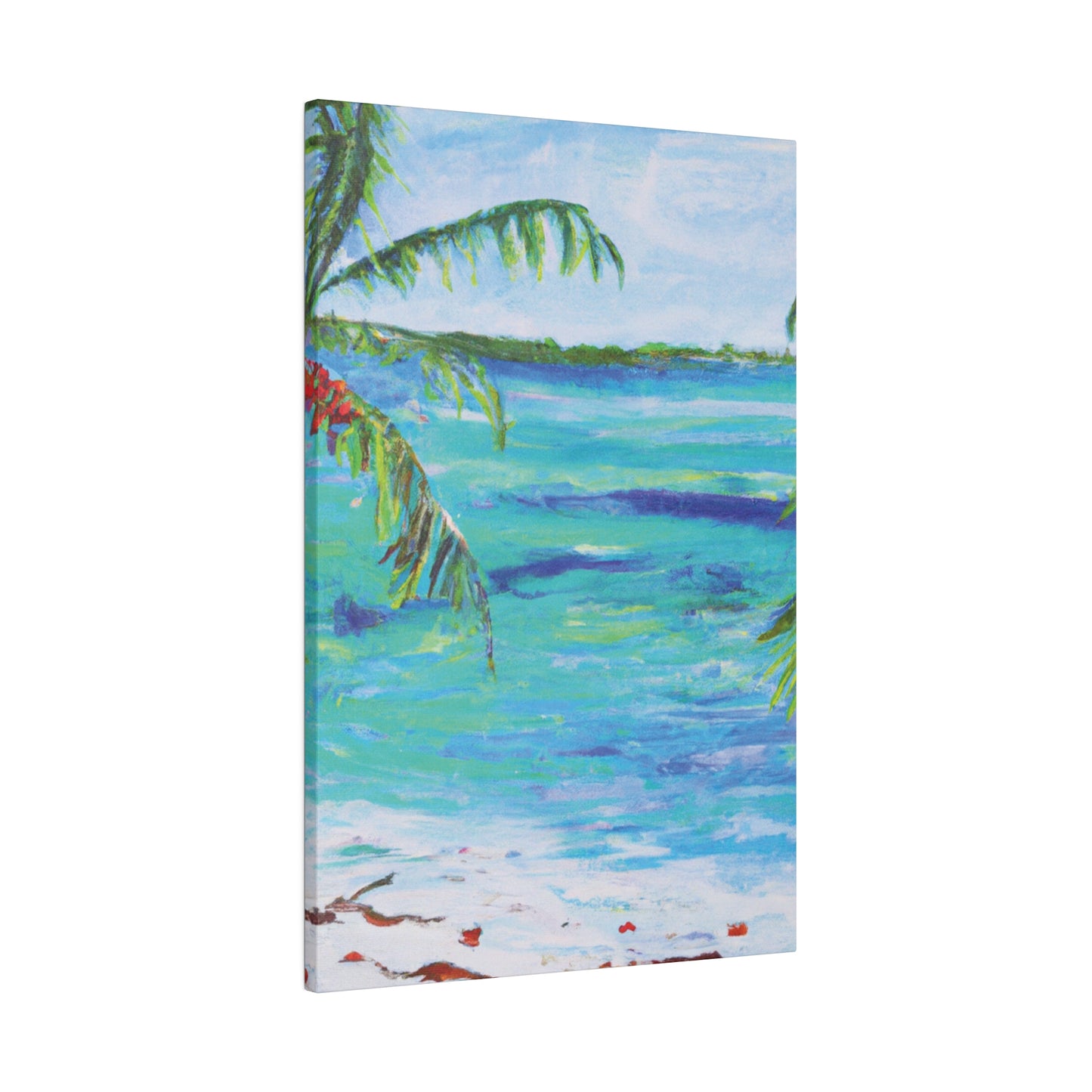 3158F - Bahamas Ocean Painting Print | Bahamas | Ocean | Beach | Poster | Home Decor | Wall Art | Canvas