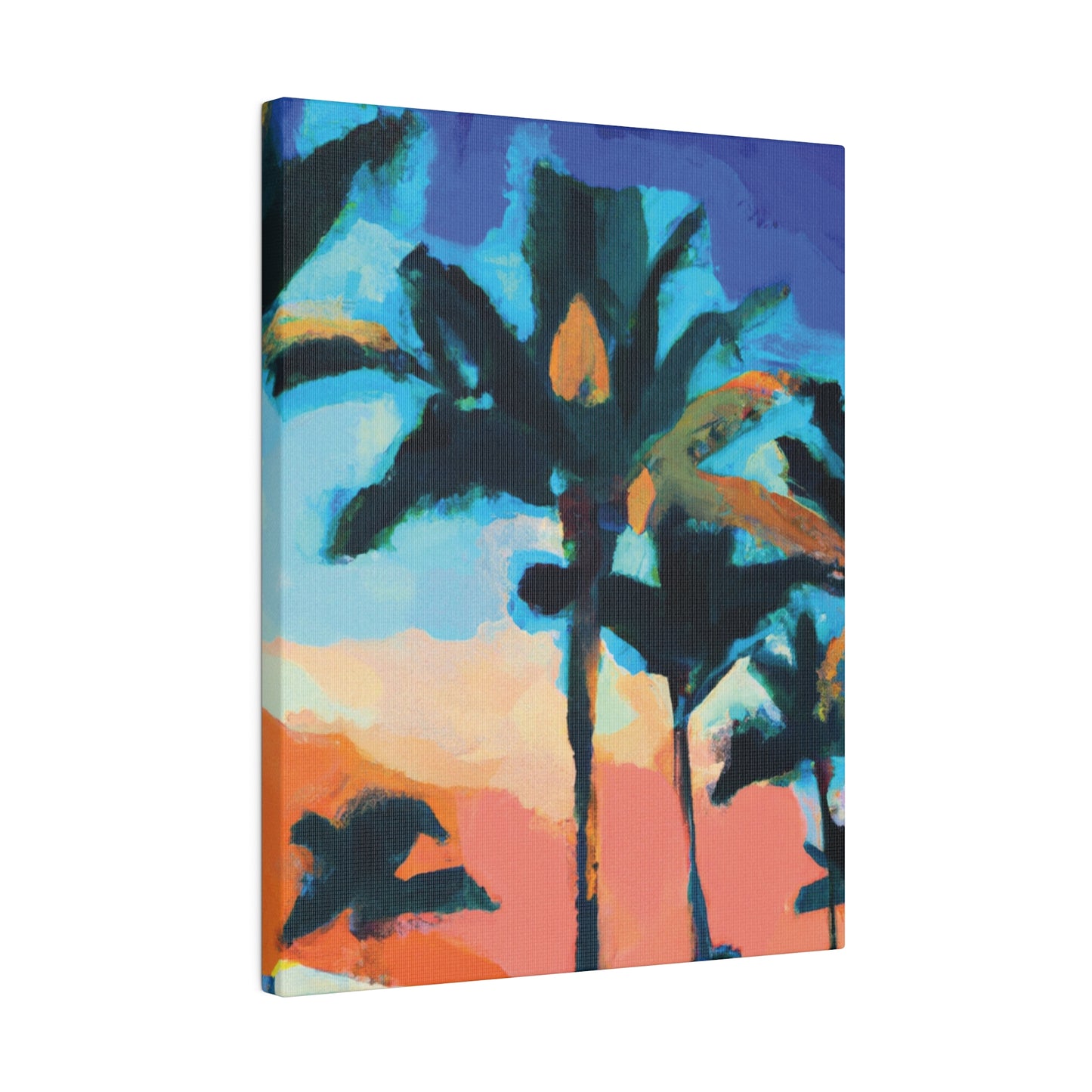 5637G - Miami Beach Sunset Painting Print | Miami | Beach | Sunset | Poster | Home Decor | Wall Art | Canvas