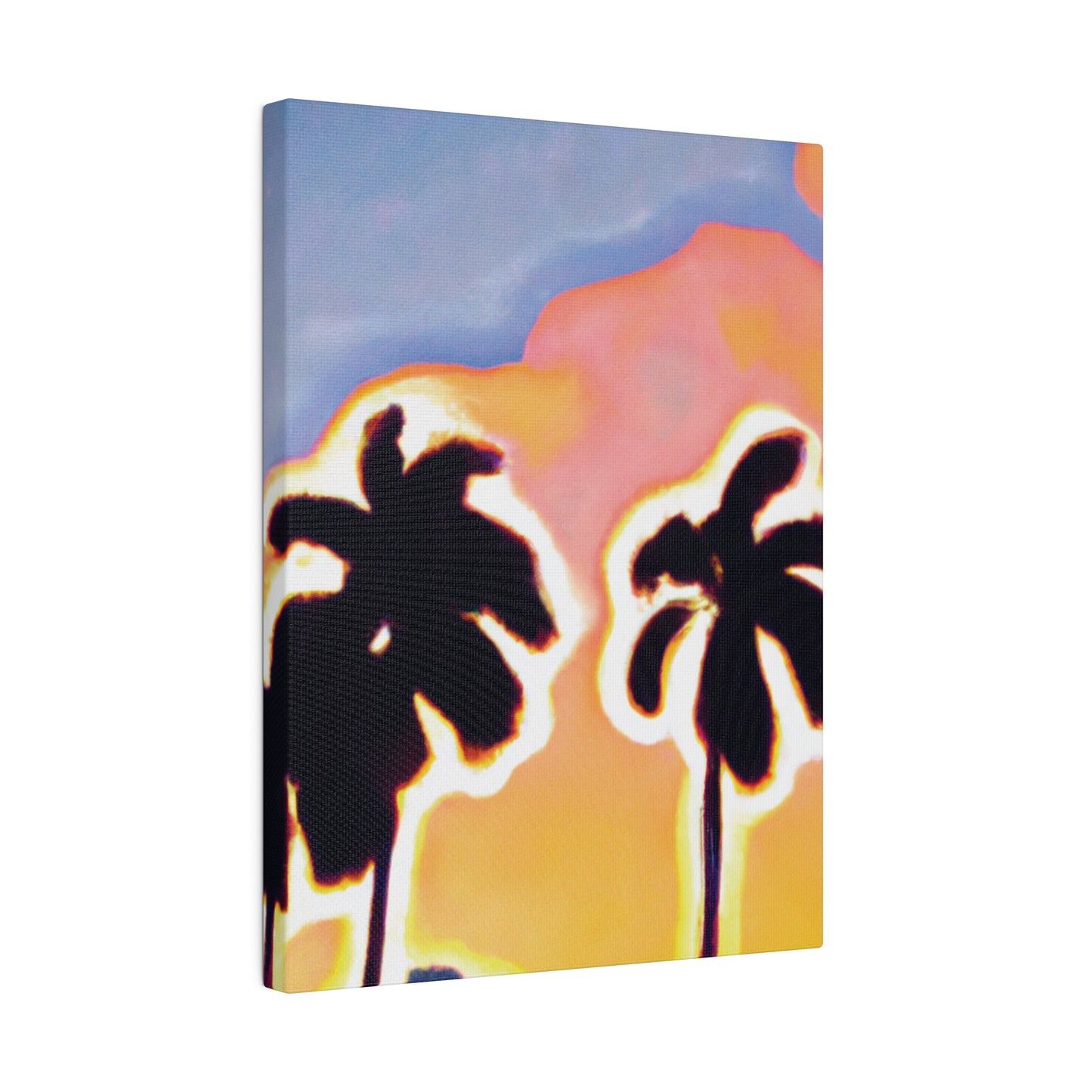 2766U - Miami Beach Sunset Painting Print | Miami | Beach | Sunset | Poster | Home Decor | Wall Art | Canvas