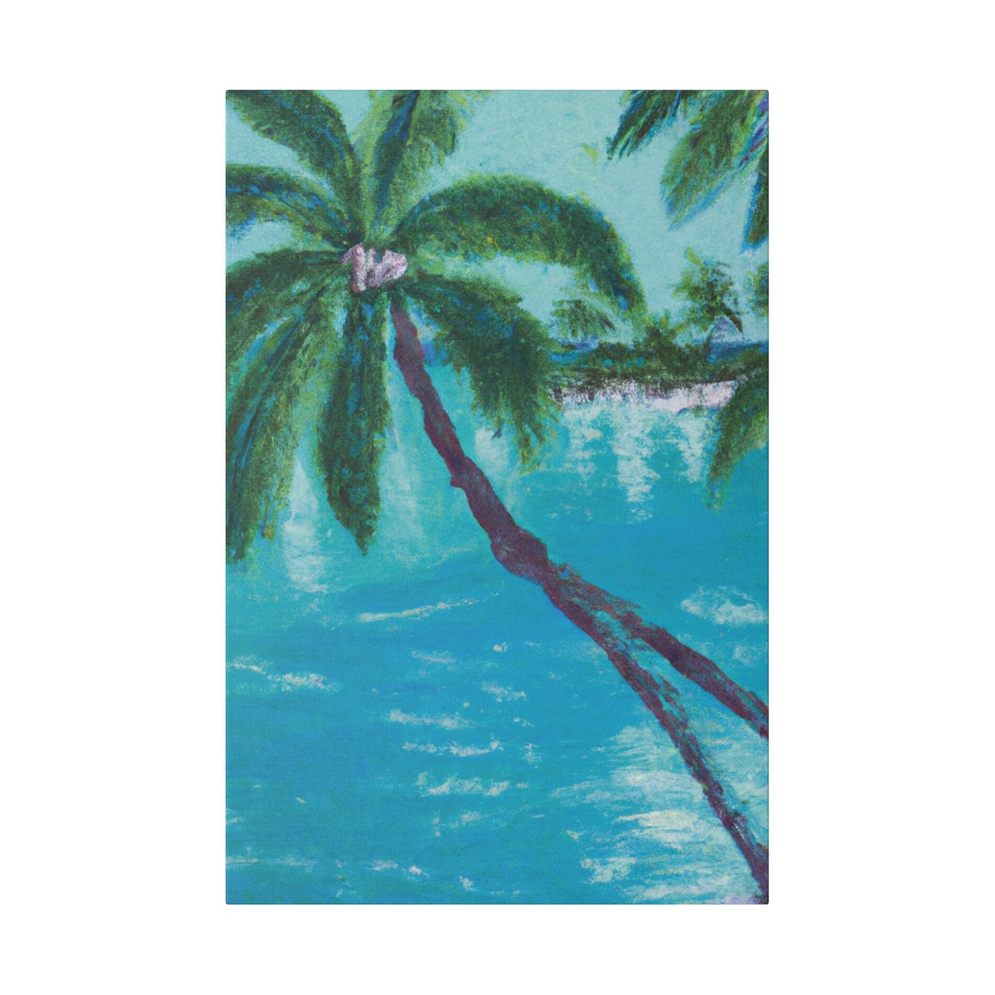 5392F - Bahamas Ocean Painting Print | Bahamas | Ocean | Beach | Poster | Home Decor | Wall Art | Canvas