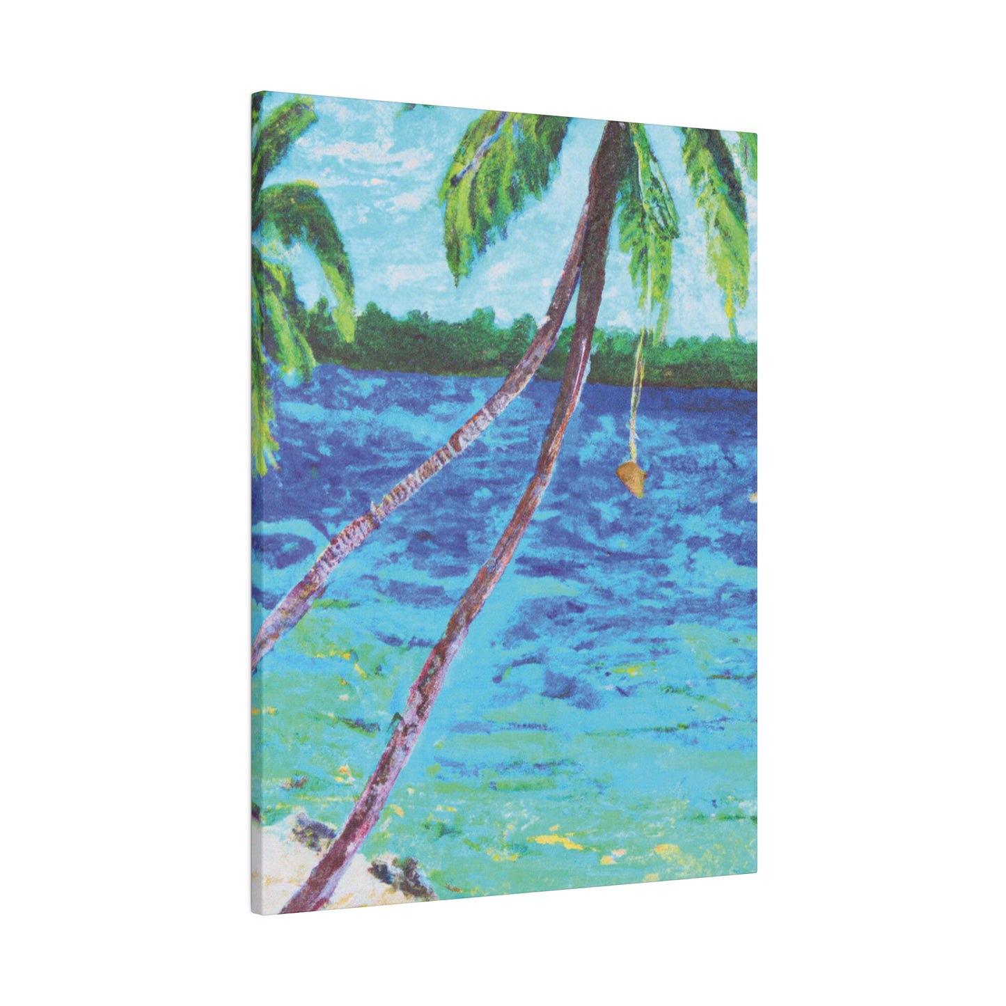 4564E - Bahamas Ocean Painting Print | Bahamas | Ocean | Beach | Poster | Home Decor | Wall Art | Canvas