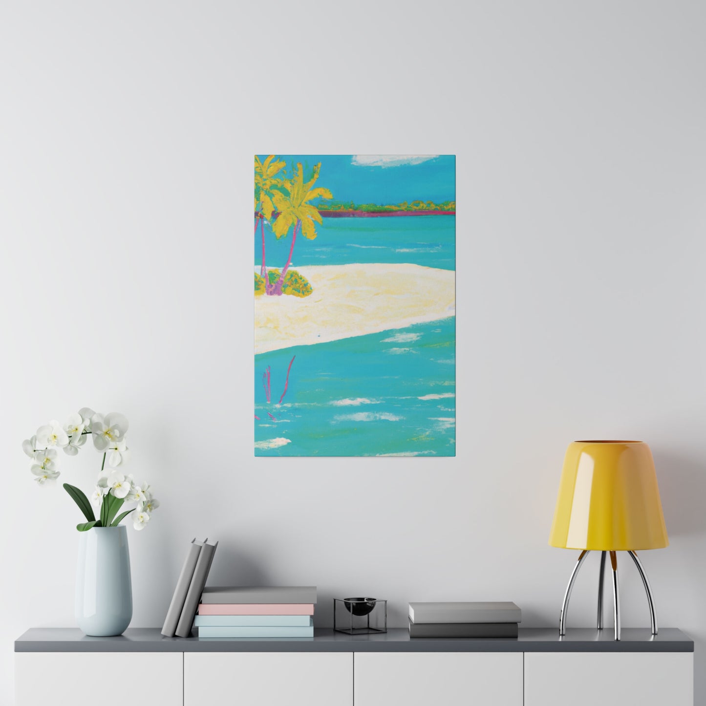 6308B - Bahamas Ocean Painting Print | Bahamas | Ocean | Beach | Poster | Home Decor | Wall Art | Canvas