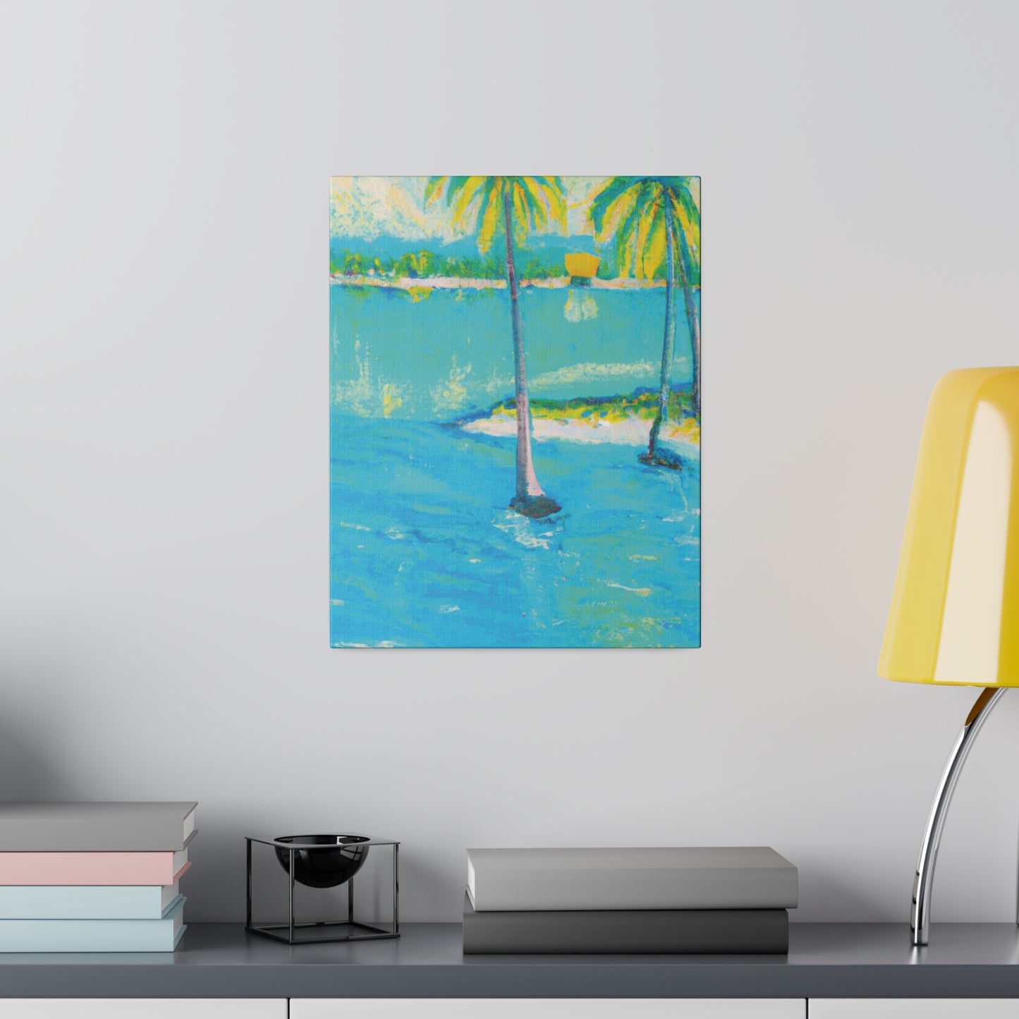 9652X - Bahamas Ocean Painting Print | Bahamas | Ocean | Beach | Poster | Home Decor | Wall Art | Canvas