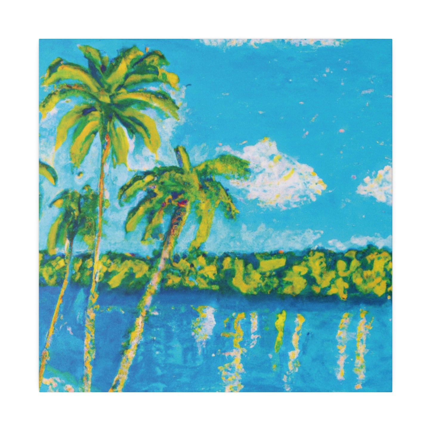 9213X - Bahamas Ocean Painting Print | Bahamas | Ocean | Beach | Poster | Home Decor | Wall Art | Canvas