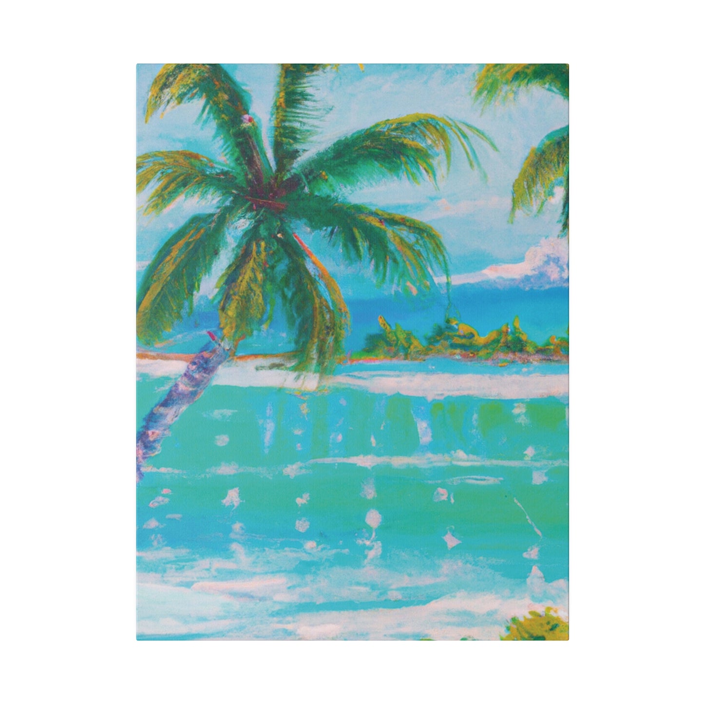 9452K - Bahamas Ocean Painting Print | Bahamas | Ocean | Beach | Poster | Home Decor | Wall Art | Canvas