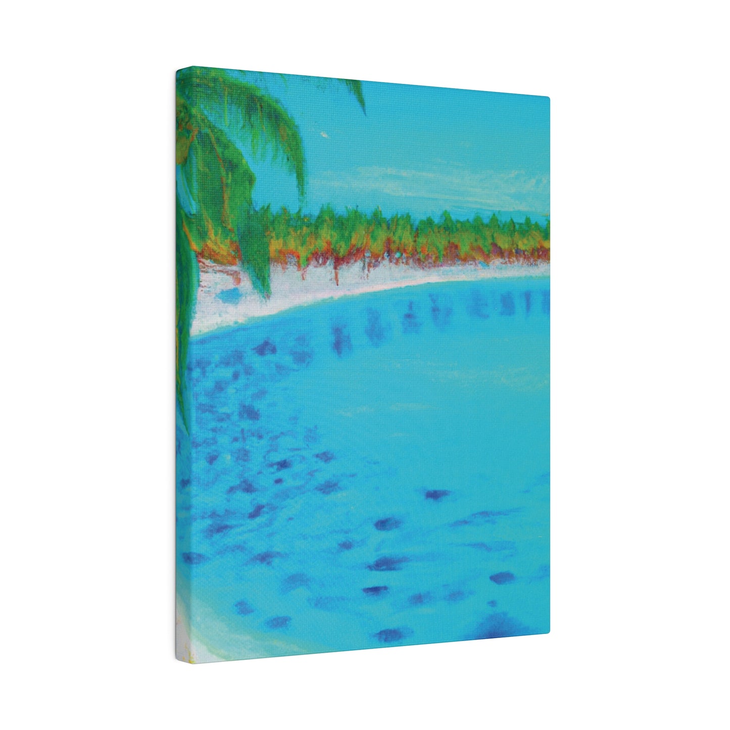 9677R - Bahamas Ocean Painting Print | Bahamas | Ocean | Beach | Poster | Home Decor | Wall Art | Canvas